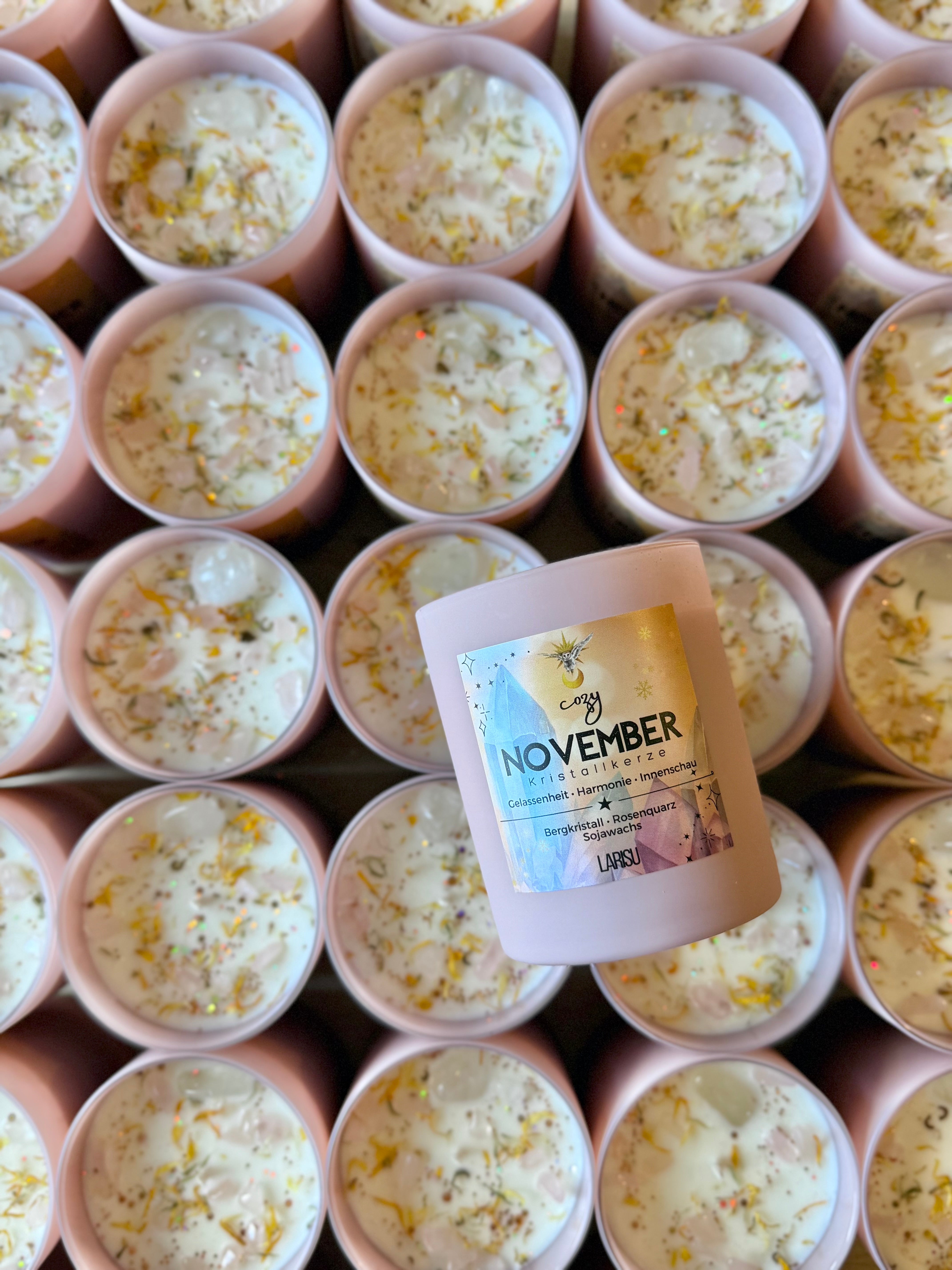 Magic Mystery Kristallkerze April, Lieferung ab 1. April