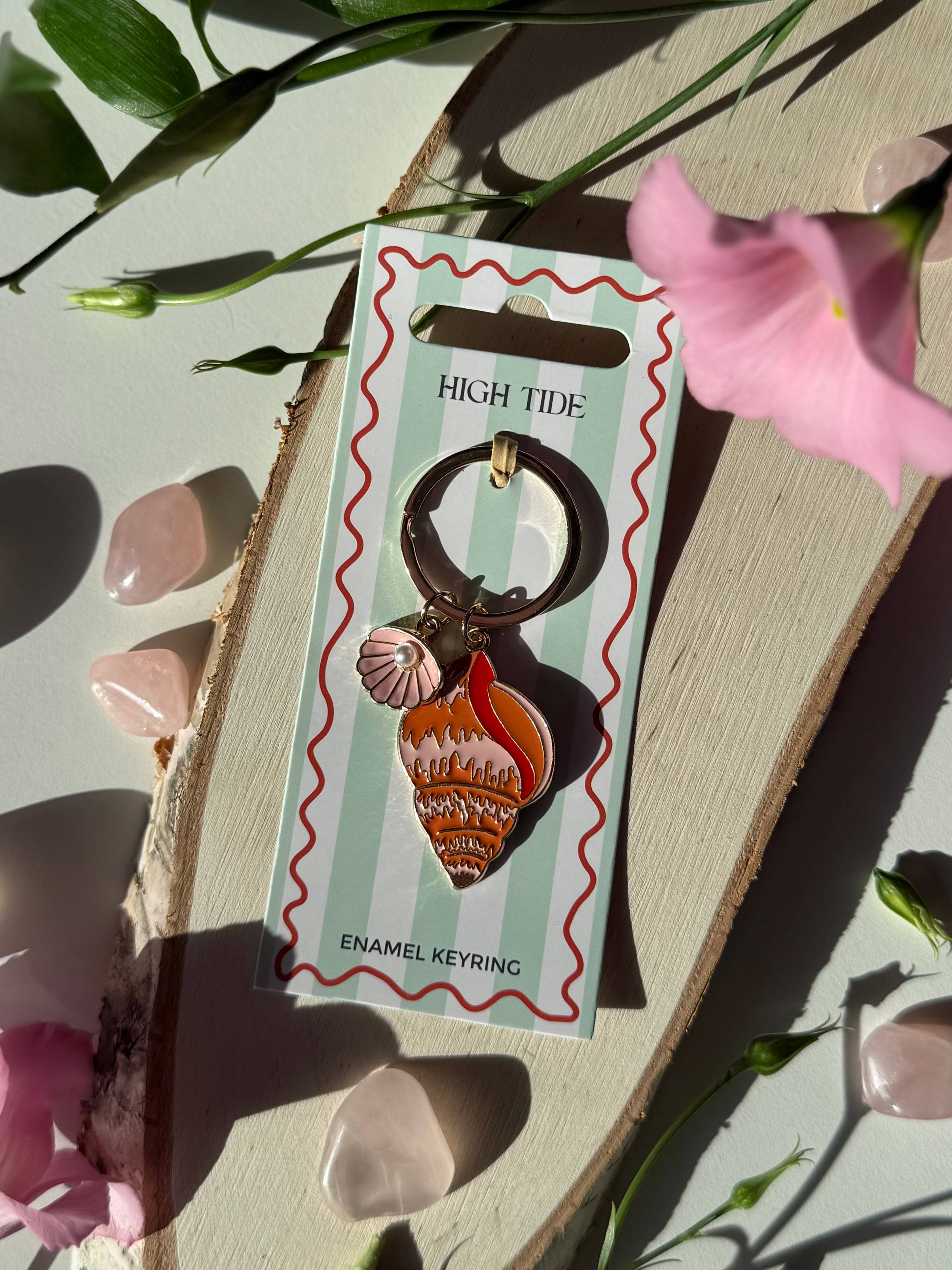 Schlüsselanhänger „High Tide“ Strandmuschel