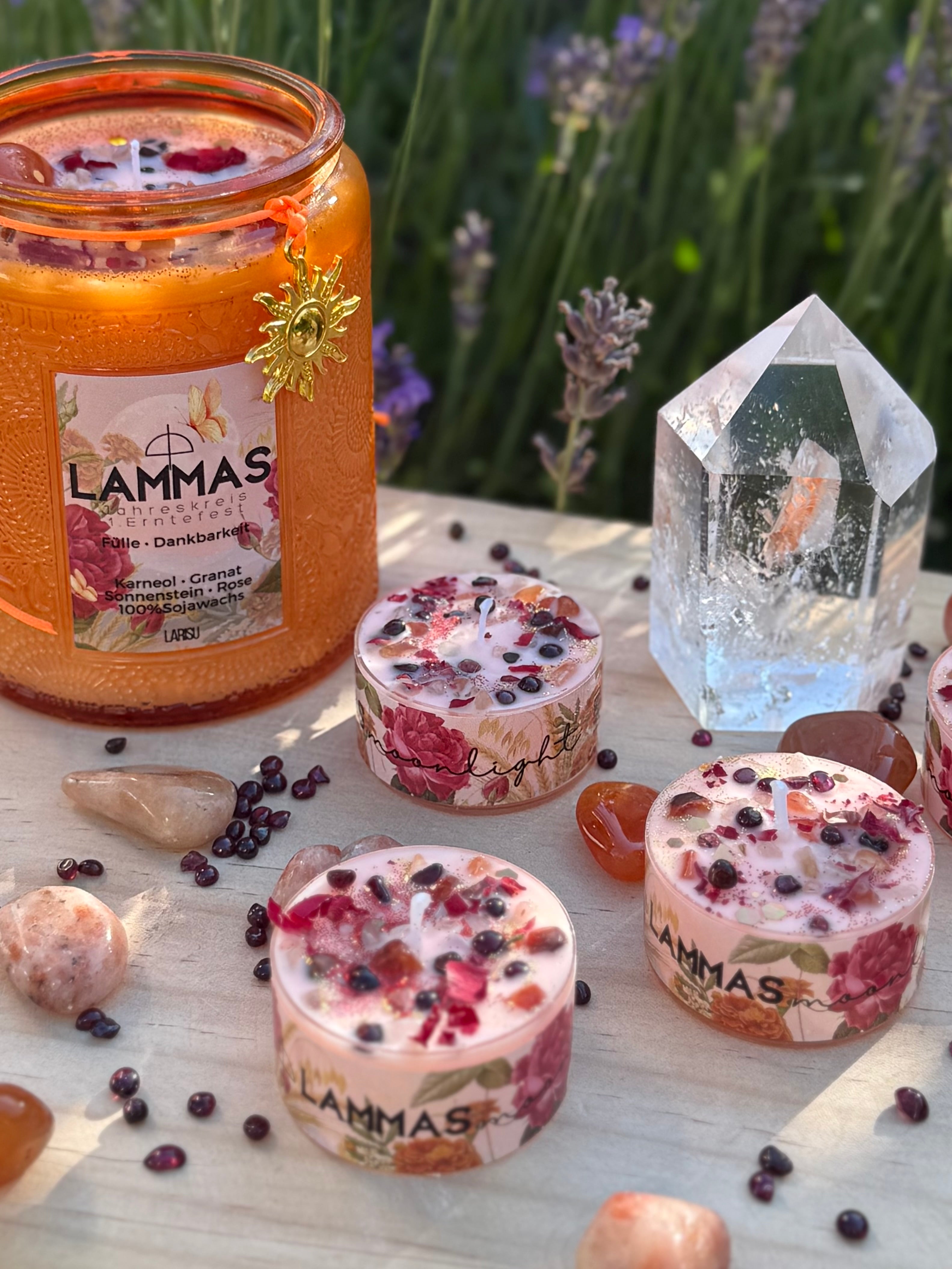 Moonlight Teelicht Jahreskreisfest Lammas Lughnasadh, limitiert