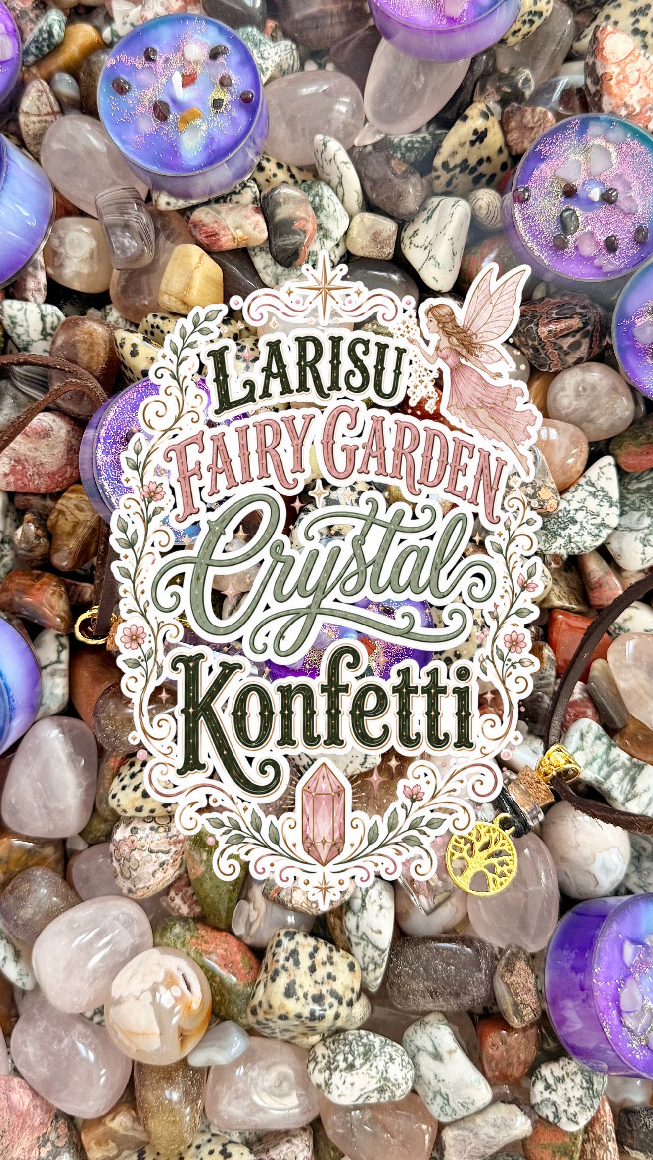 Fairy Garden Crystal Konfetti, limitiert