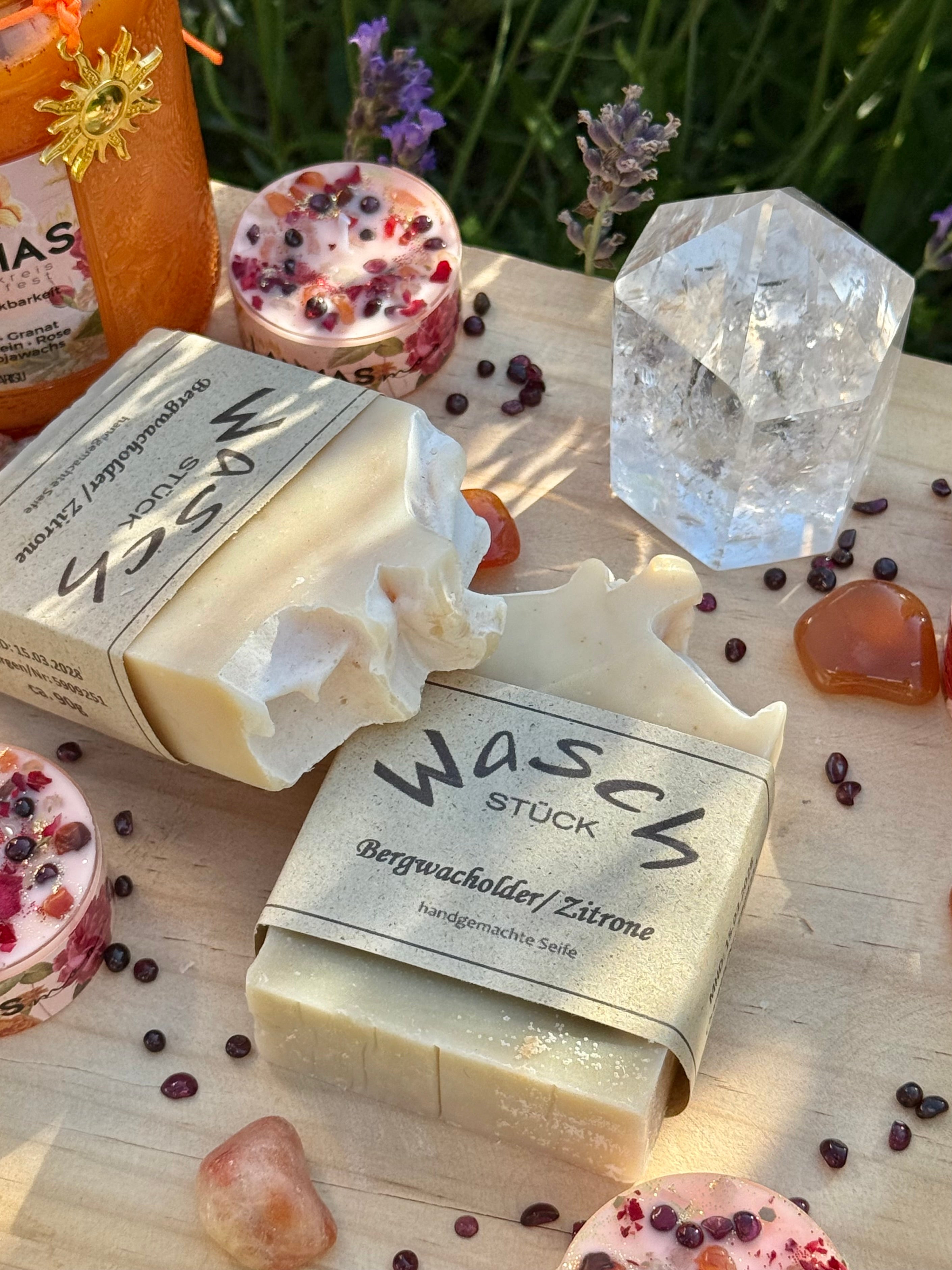 Naturseife „BERGWACHOLDER & ZITRONE“