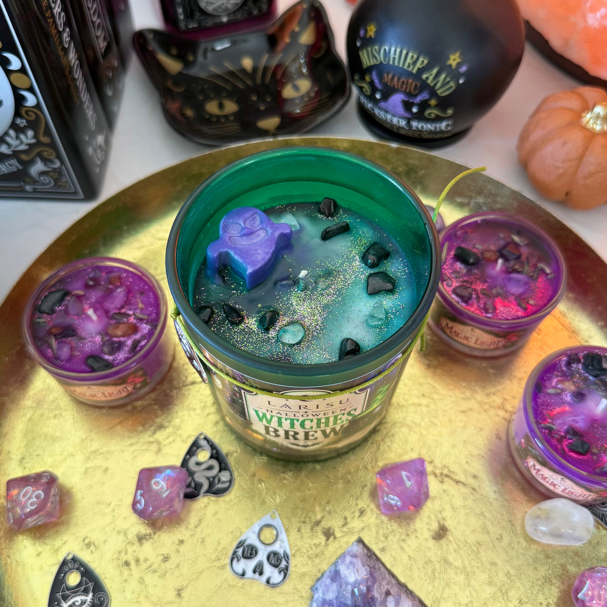 Halloween Kerze „WITCHES BREW“