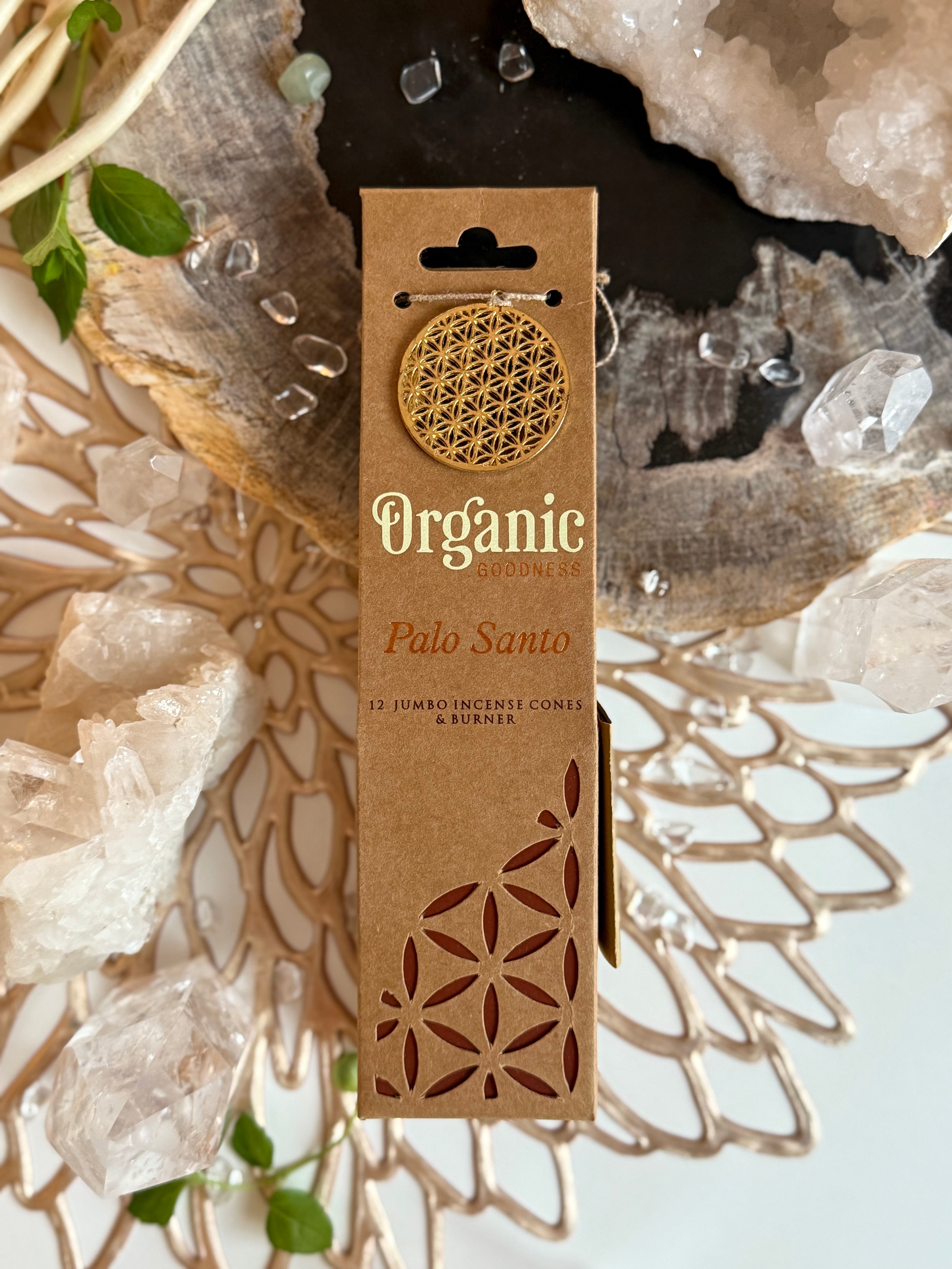 Palo Santo Weihrauchkegel und Halter