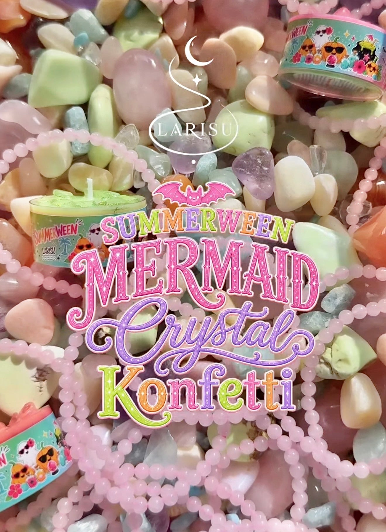 Summerween Mermaid Crystal Konfetti, limitiert