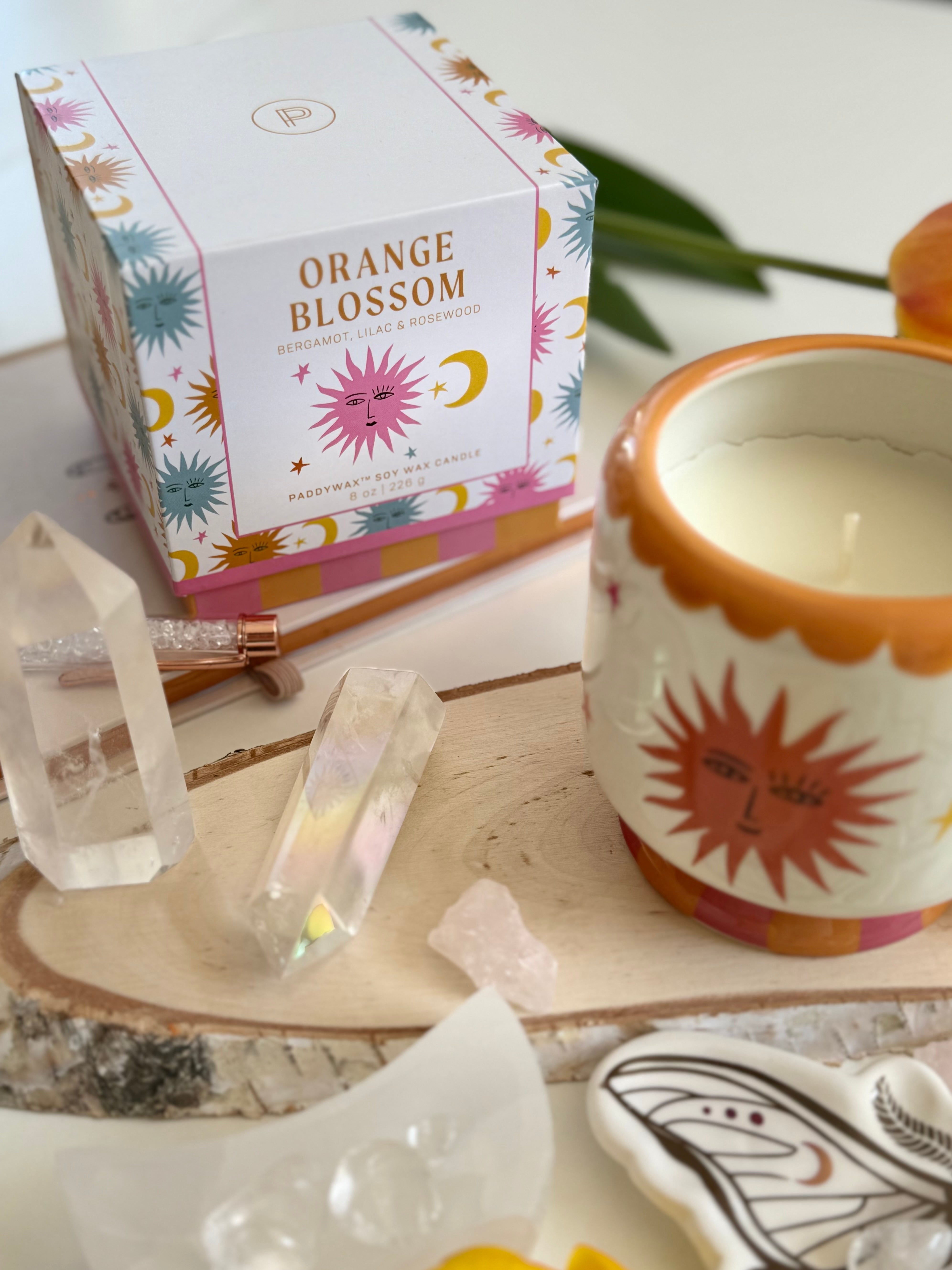 Duftkerze ORANGENBLÜTE im Keramikbecher, limitiert