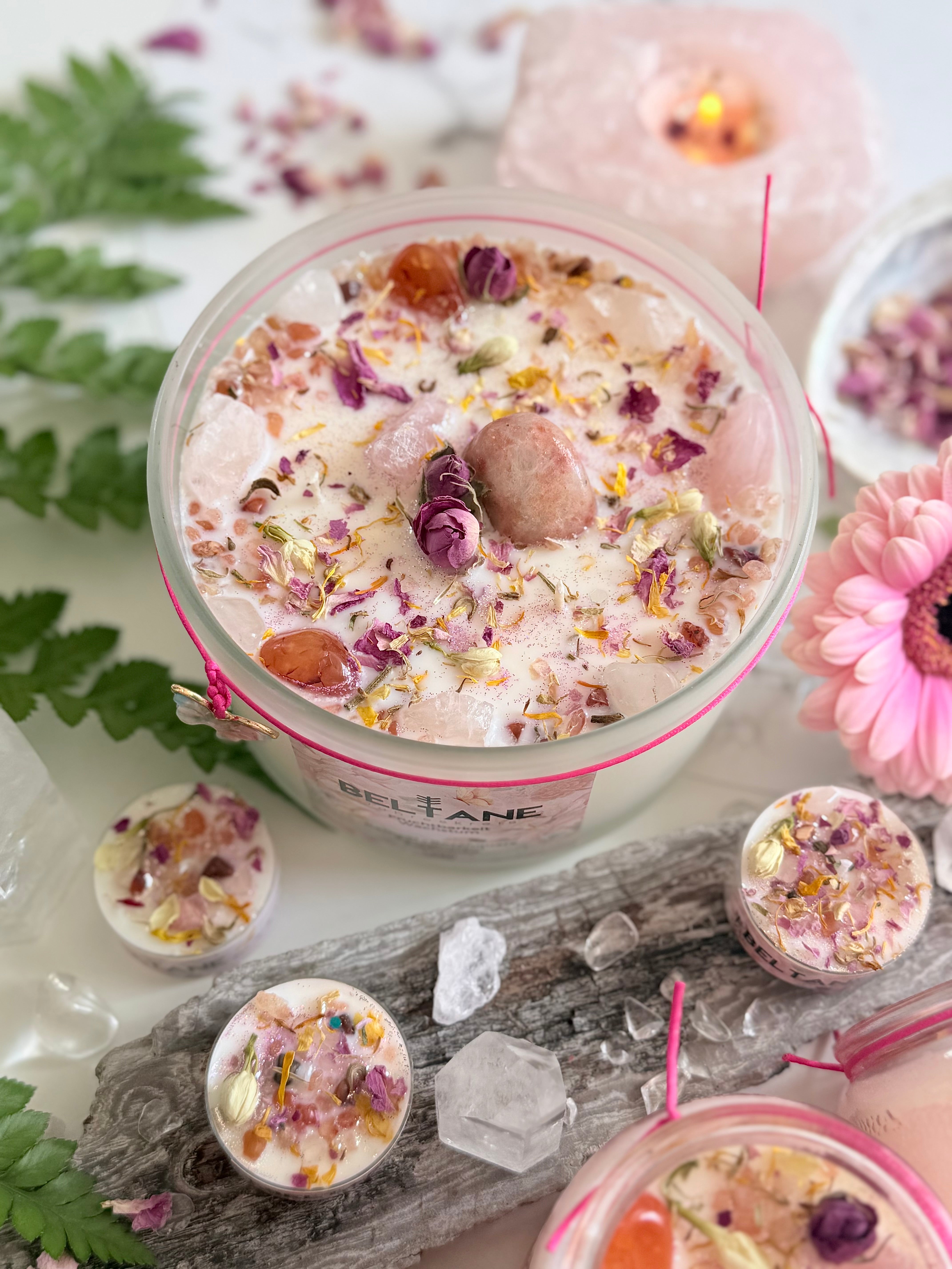 Beltane XL Kristallkerze, limitiert