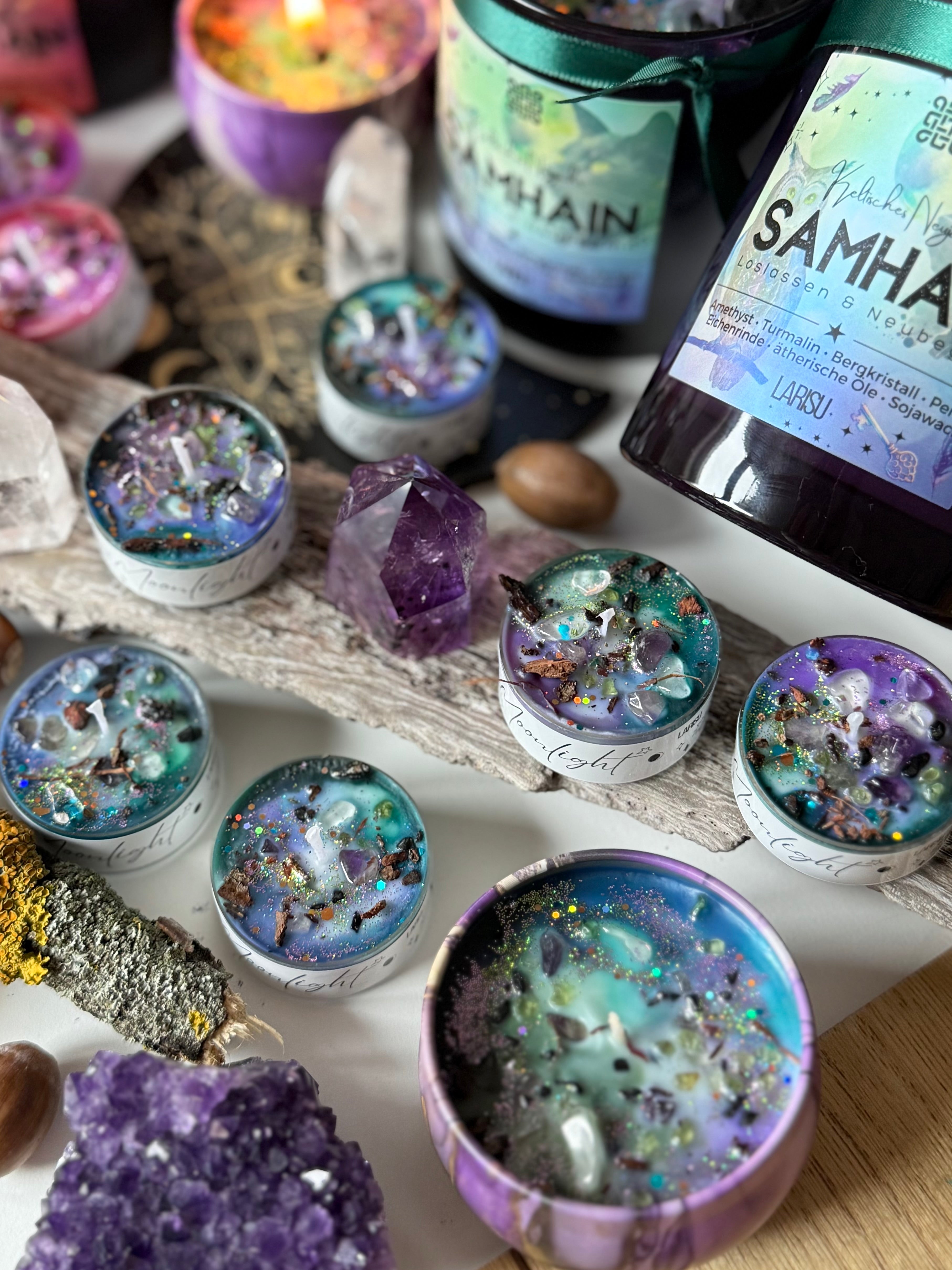 Samhain Moonlights grün-lila, limitiert