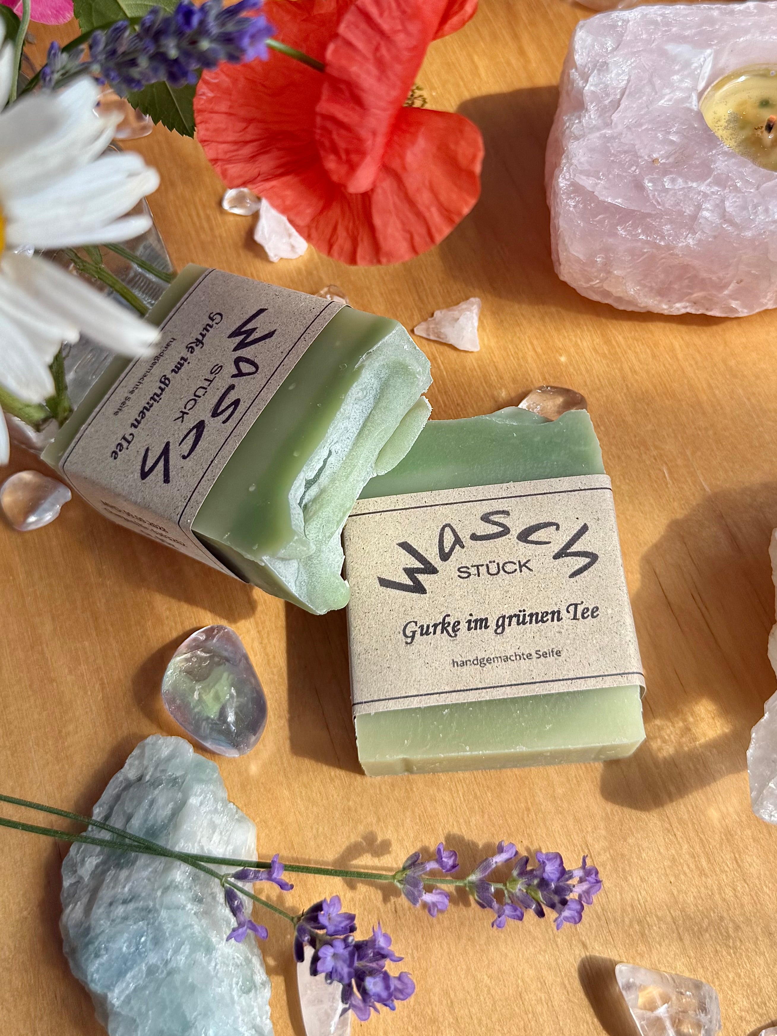 Naturseife „GURKE & GRÜNER TEE“