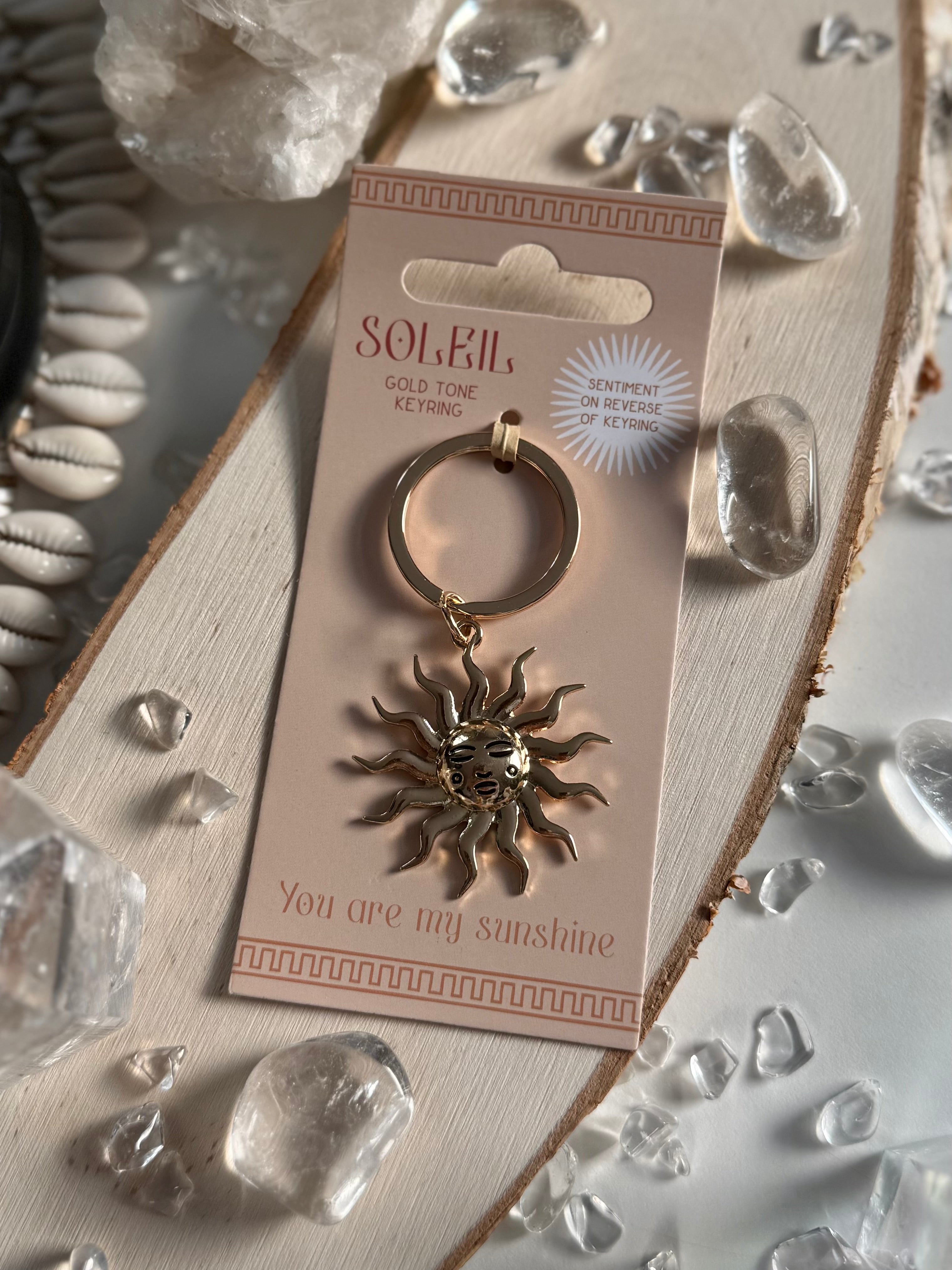 Schlüsselanhänger Sonne