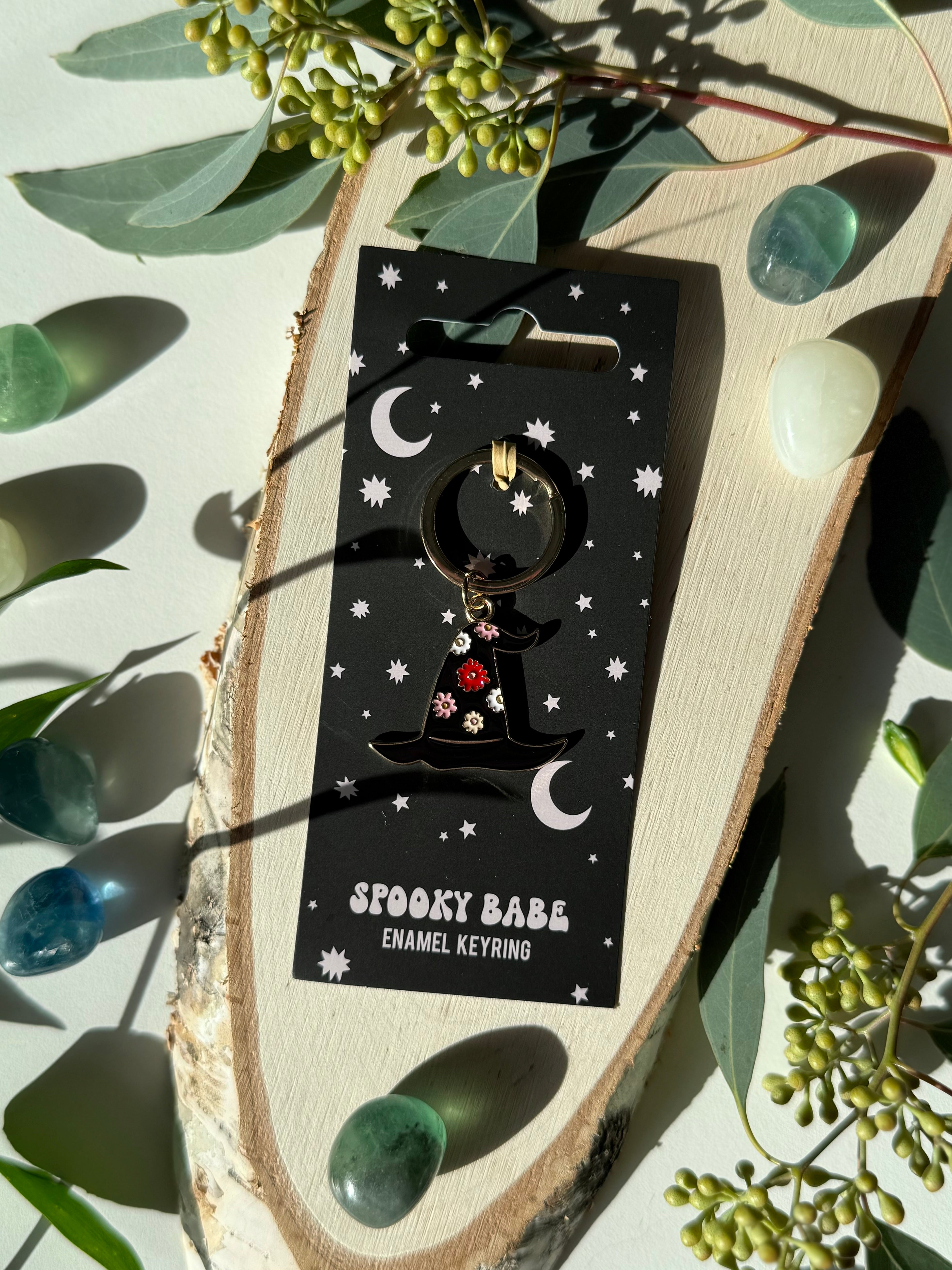 Schlüsselanhänger „Spooky Babe“