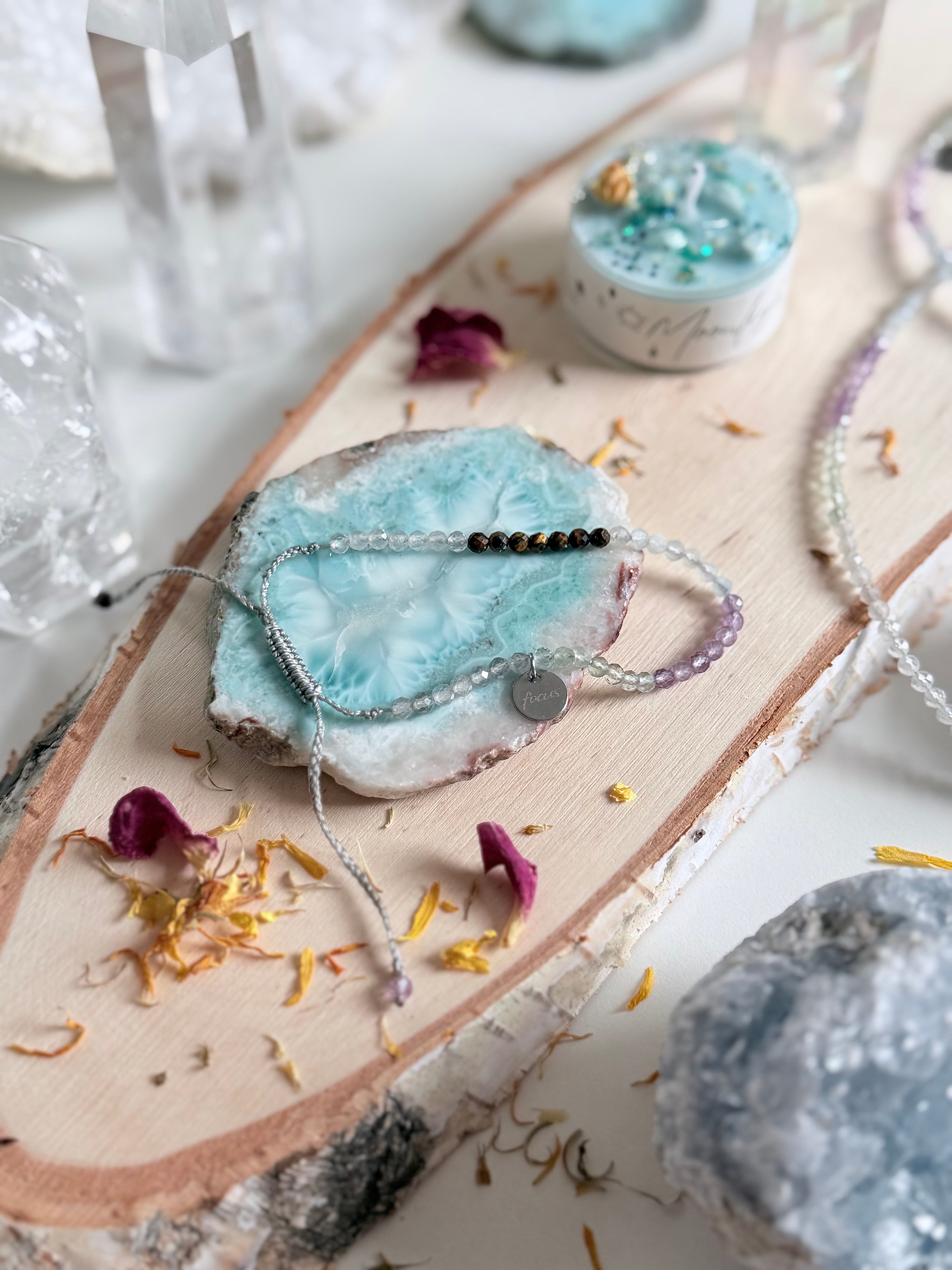 Armband "Focus on yourself" verstellbar