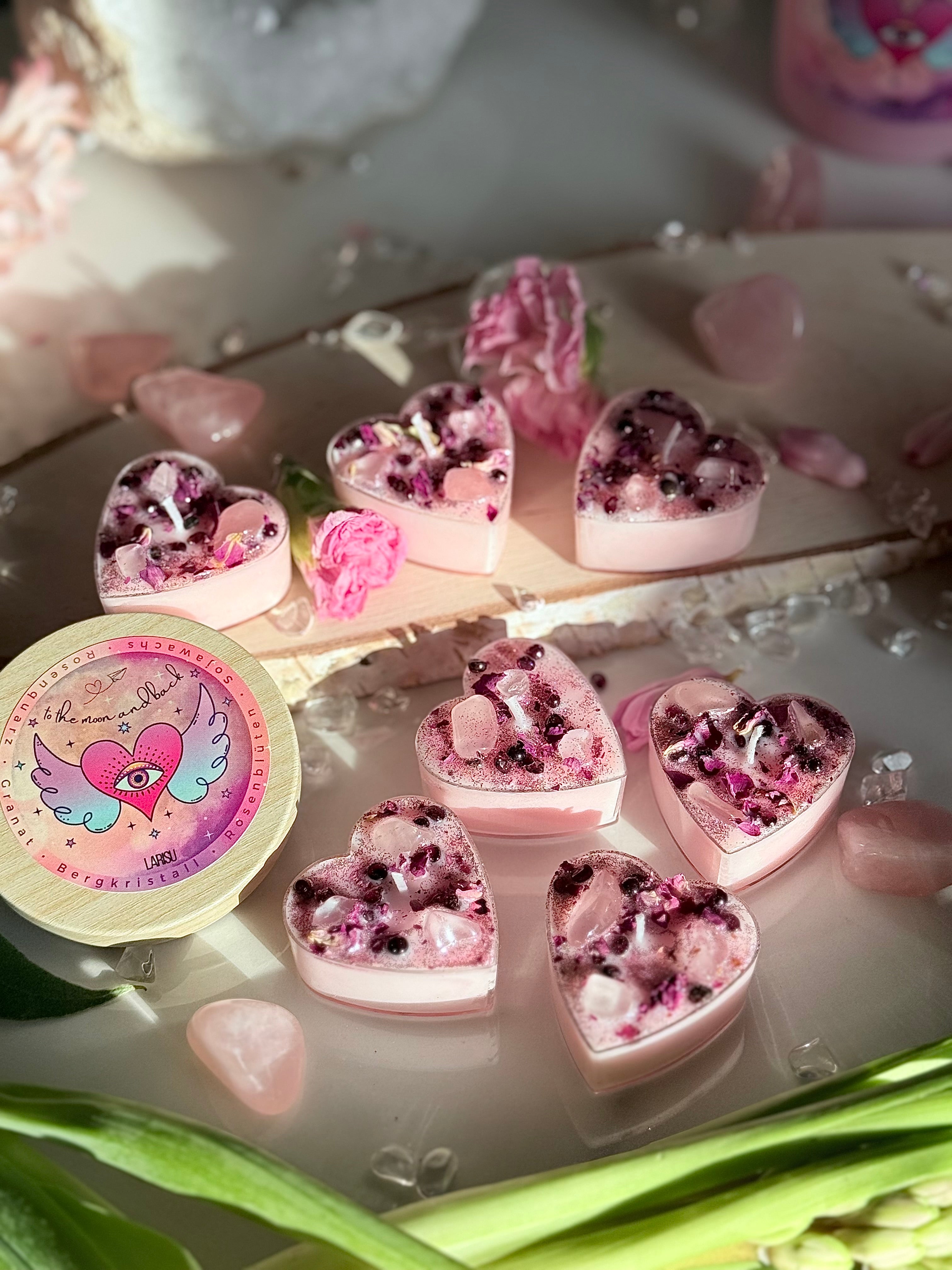 Herz Moonlights Teelichter, limitiert