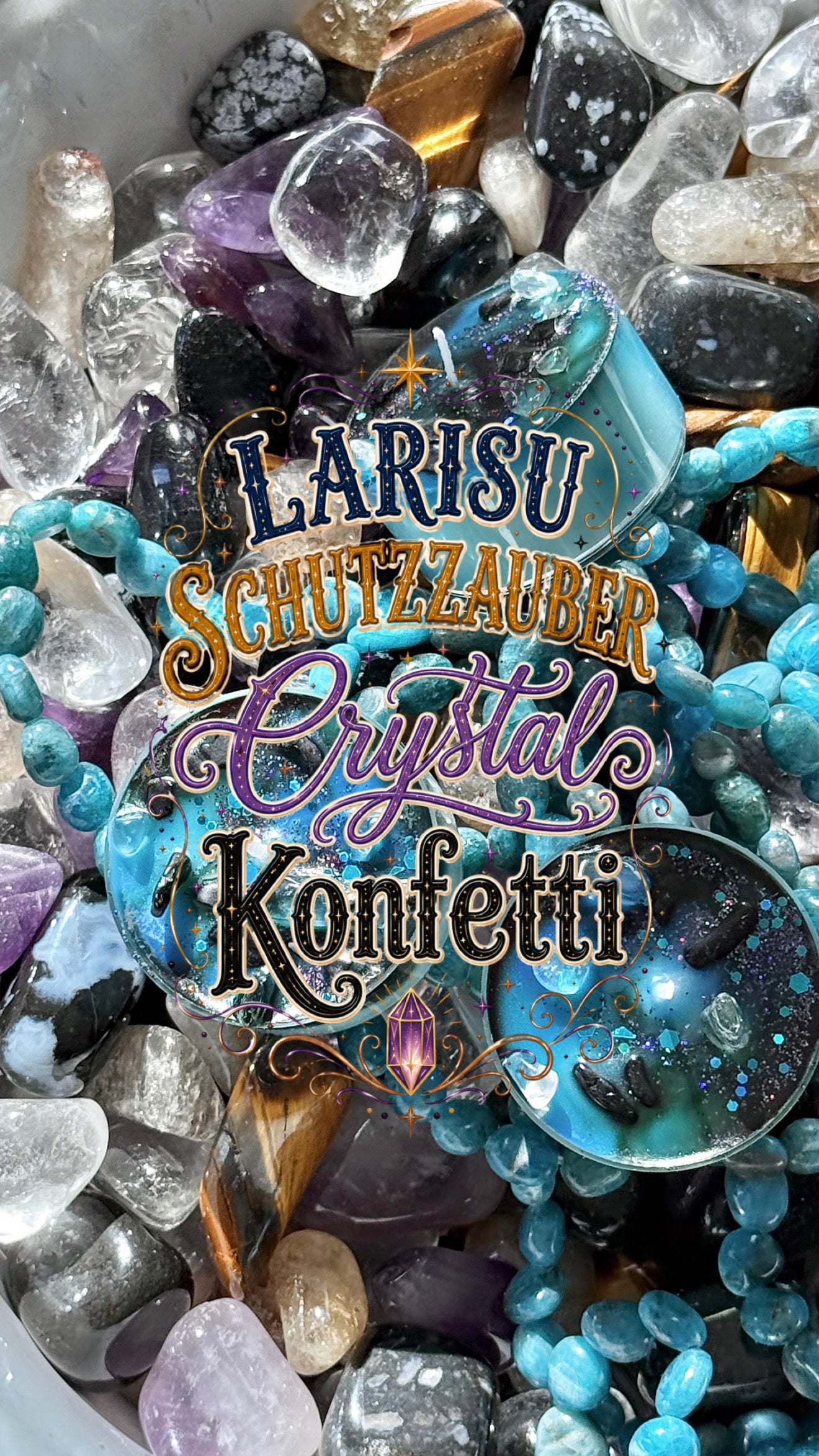 Schutzzauber Crystal Konfetti, limitiert