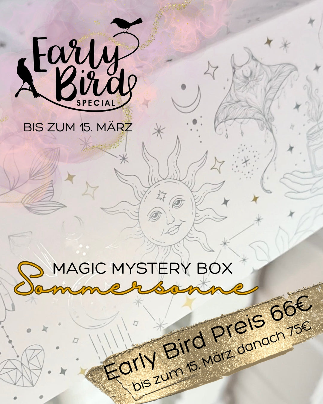 Vorbestellung zum Early Bird Preis, Magic Mystery Box „Sommersonne“, Versand: Anfang Juni