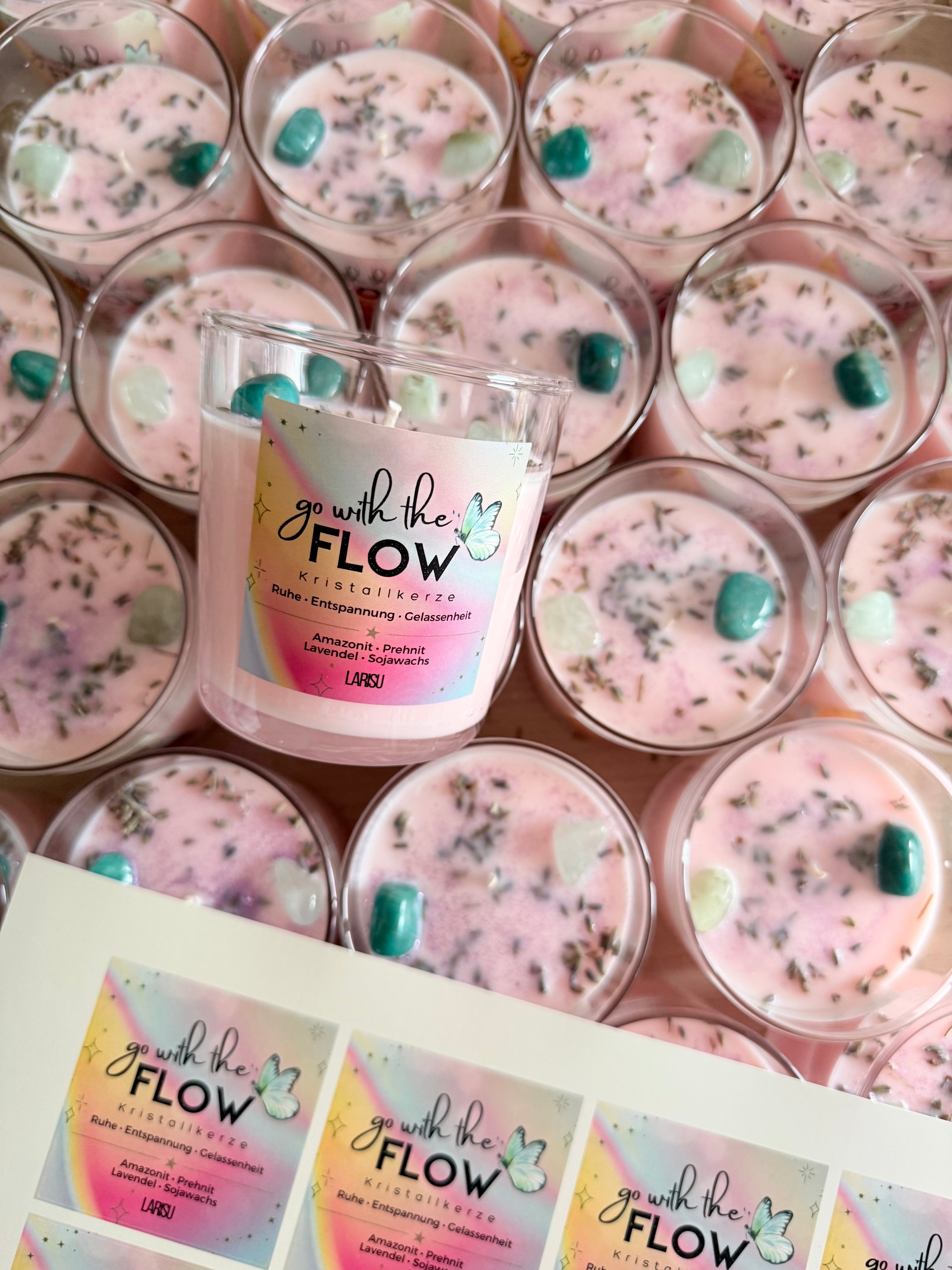 Magic Mystery Kristallkerze April, Lieferung ab 1. April