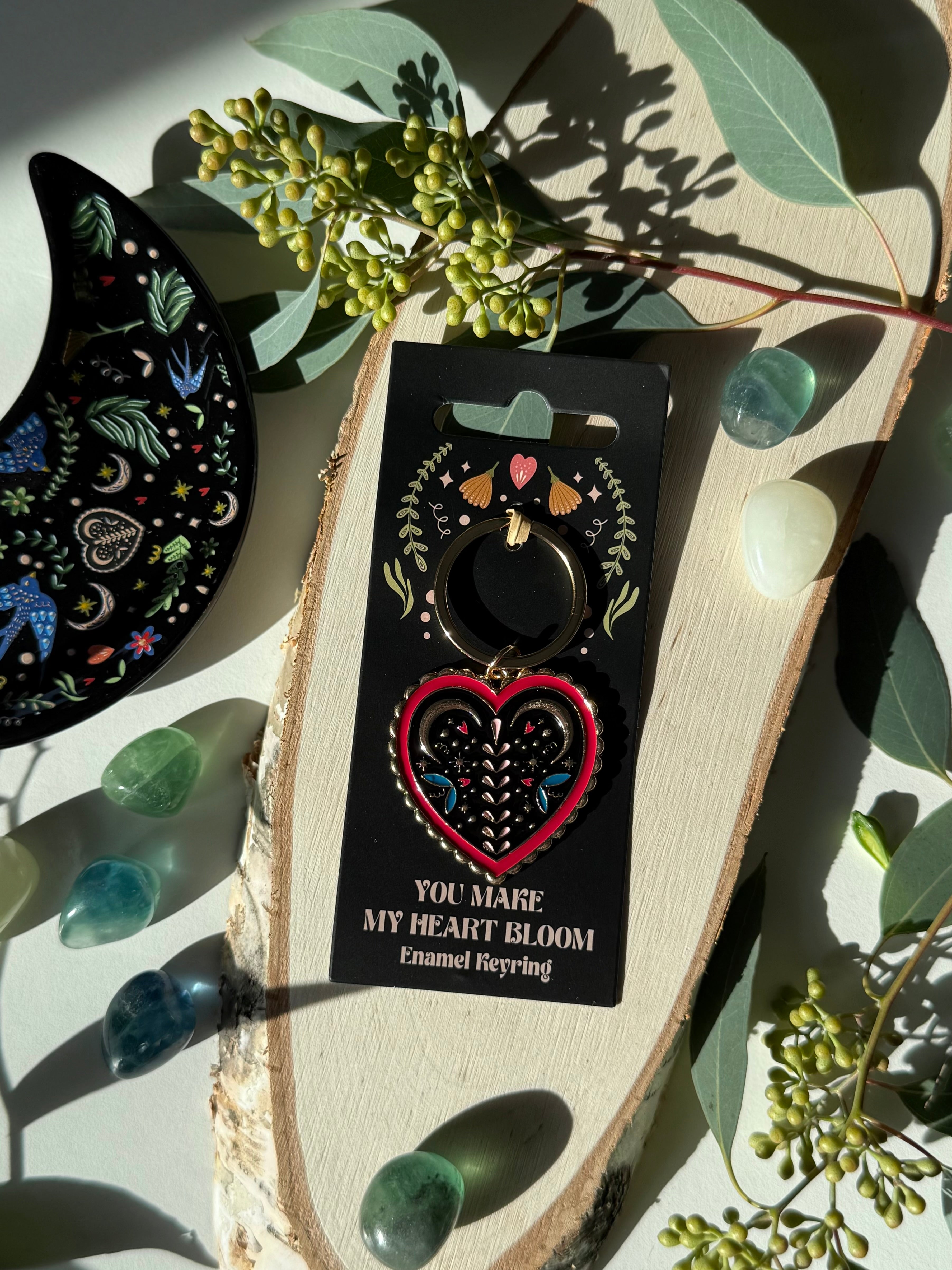 Schlüsselanhänger „You Make My Heart Bloom“