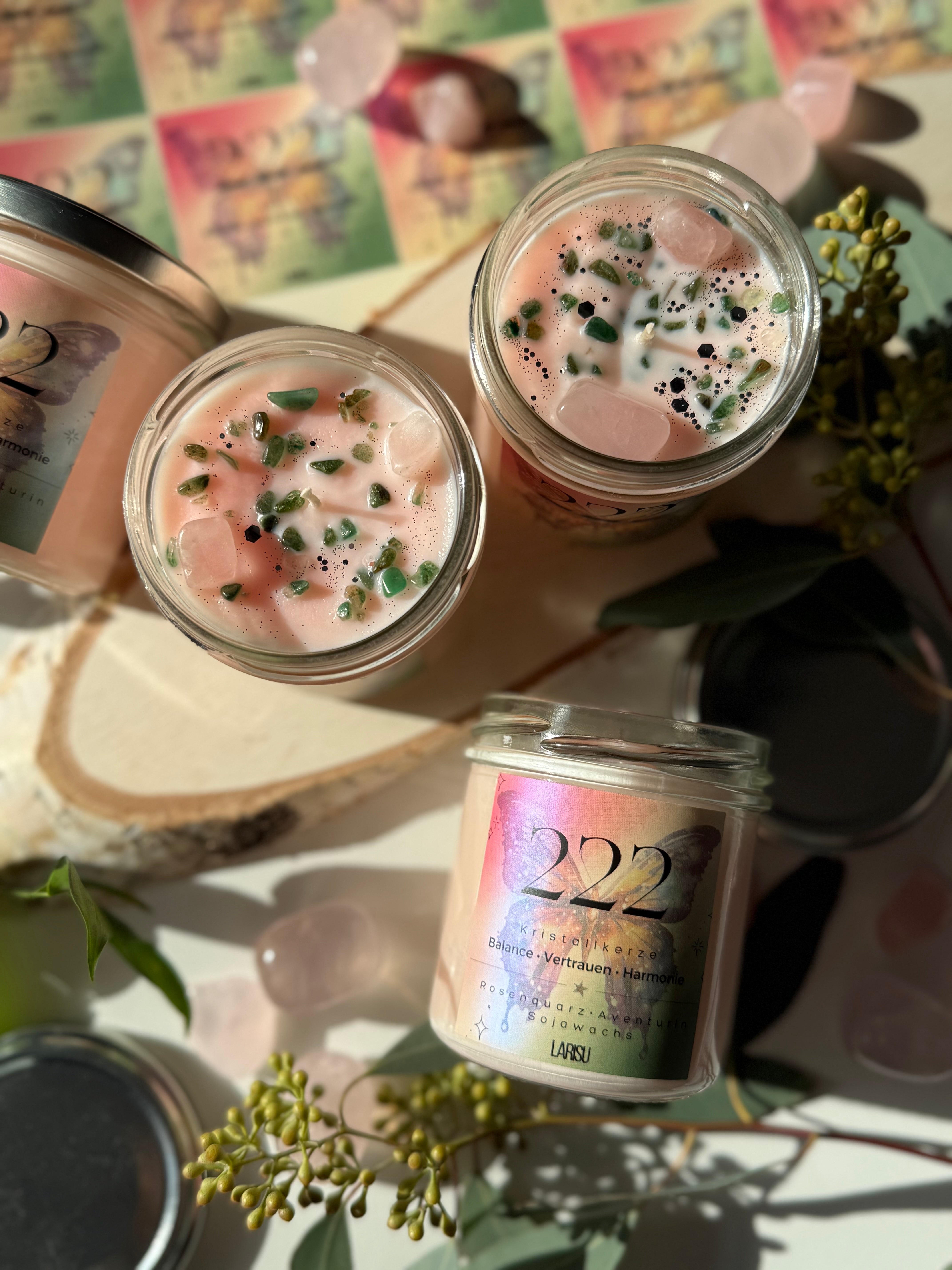 Kristallkerze 222, Harmonie & Vertrauen, limitiert