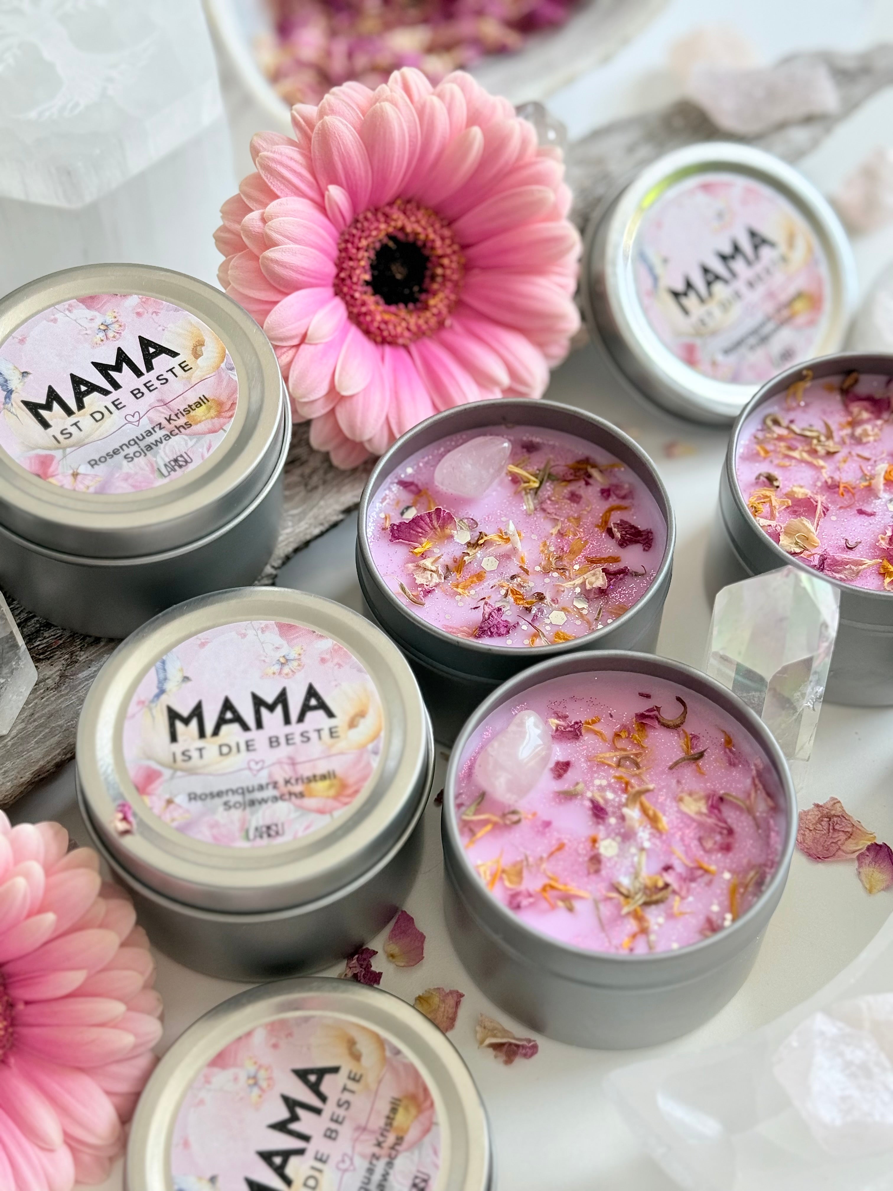 Kristallkerze „Mama ist die Beste“, limitiert