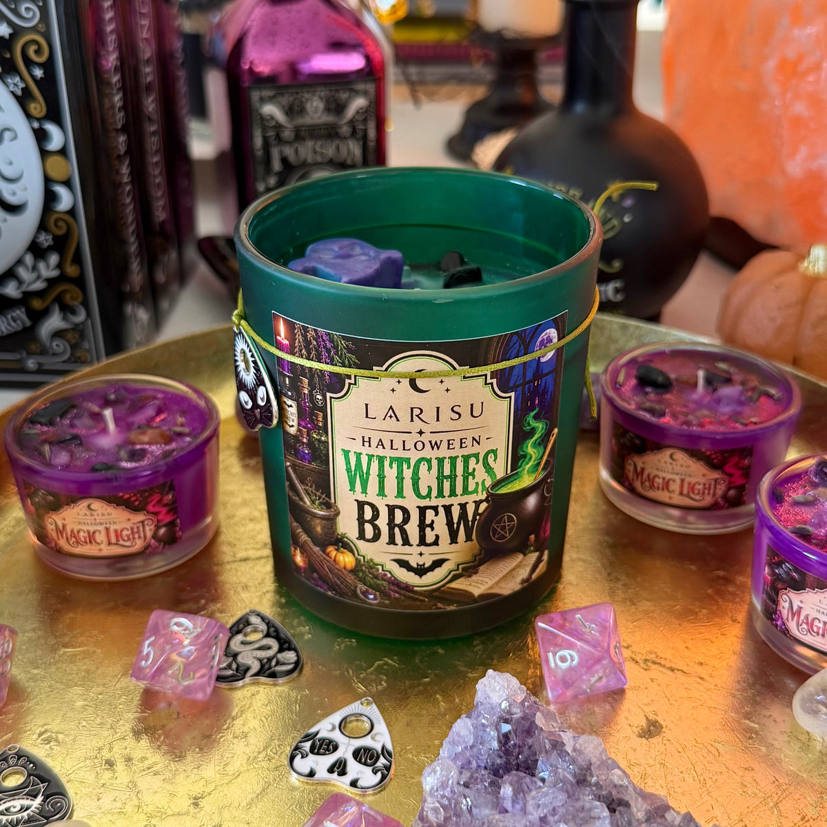 Halloween Kerze „WITCHES BREW“
