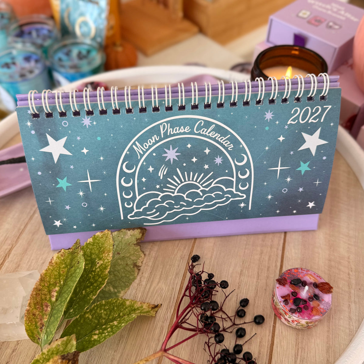 Tischkalender 2027 „Mondphasen“