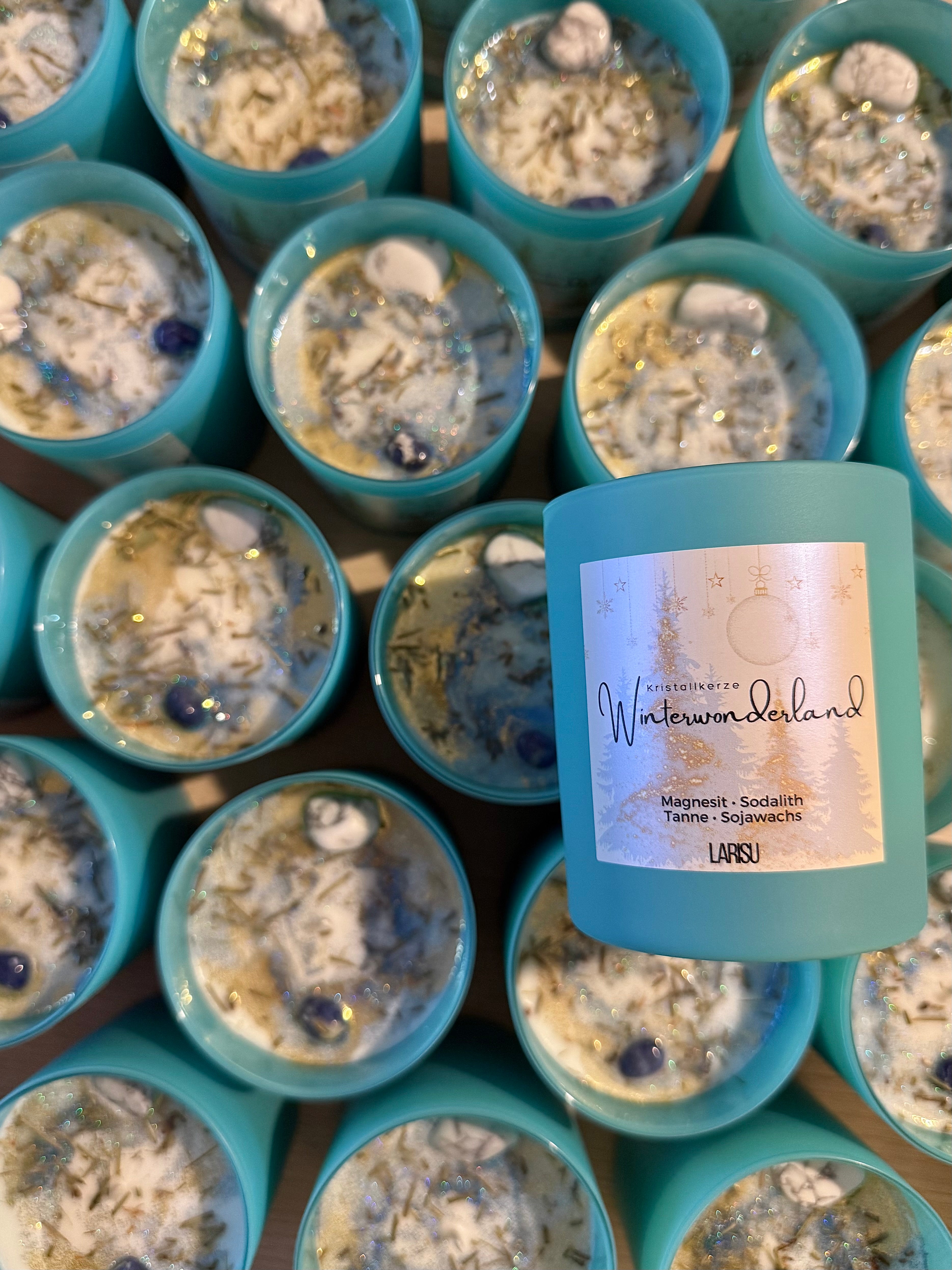 Magic Mystery Kristallkerze April, Lieferung ab 1. April