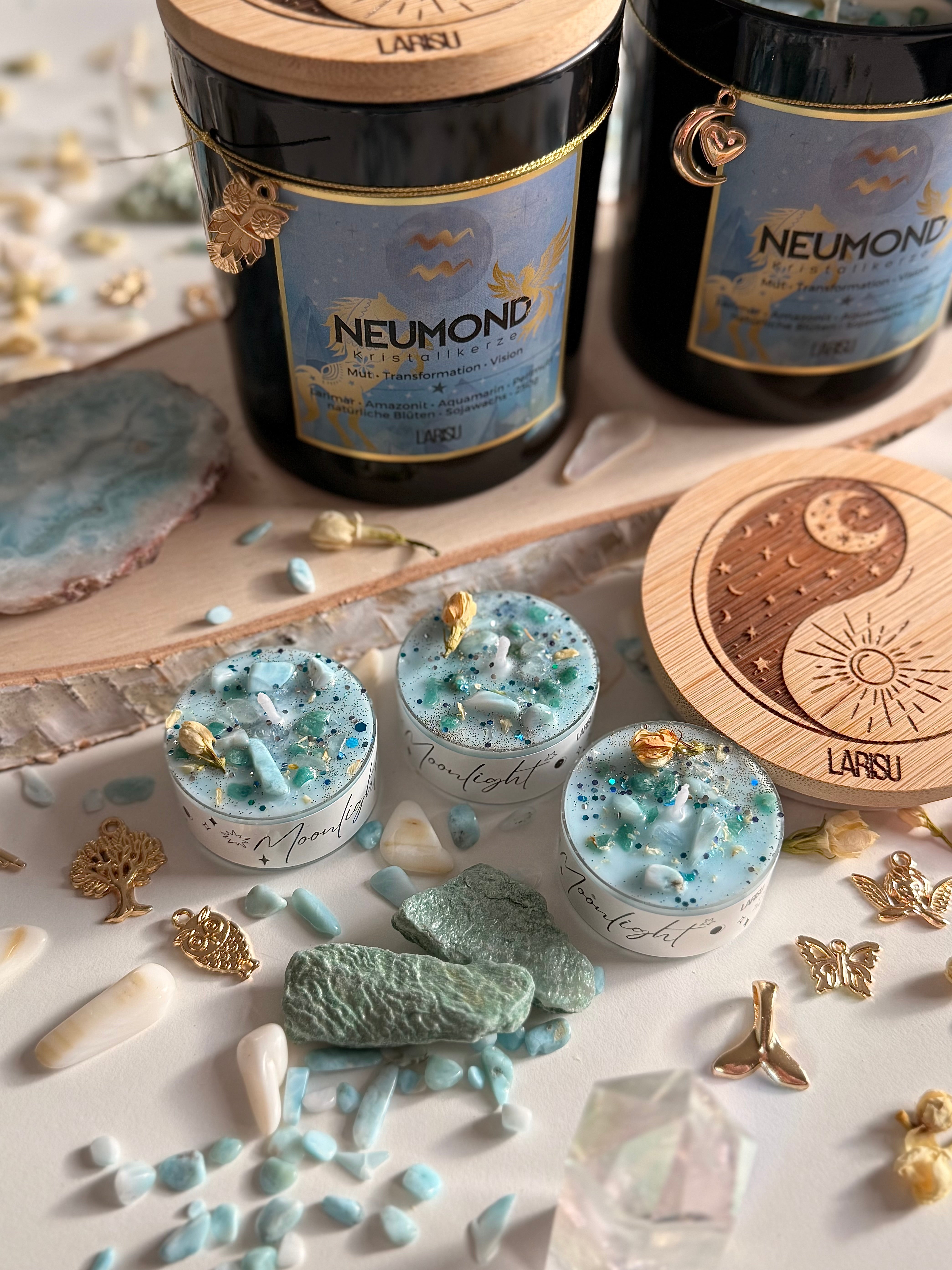 Neumond Moonlights Teelichter, Februar, limitiert