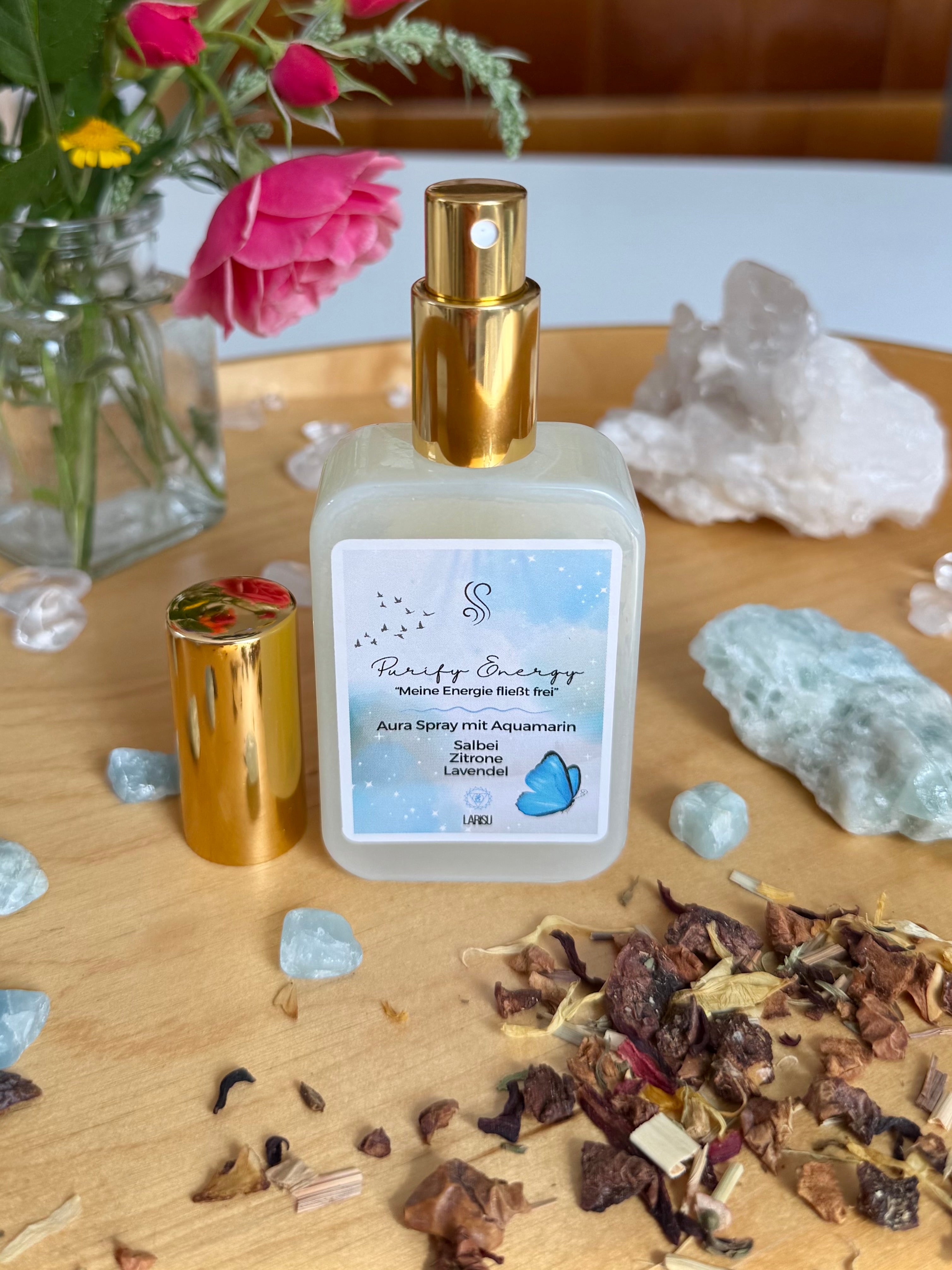 Aura Spray „PURIFY ENERGY - Meine Energie fließt frei“