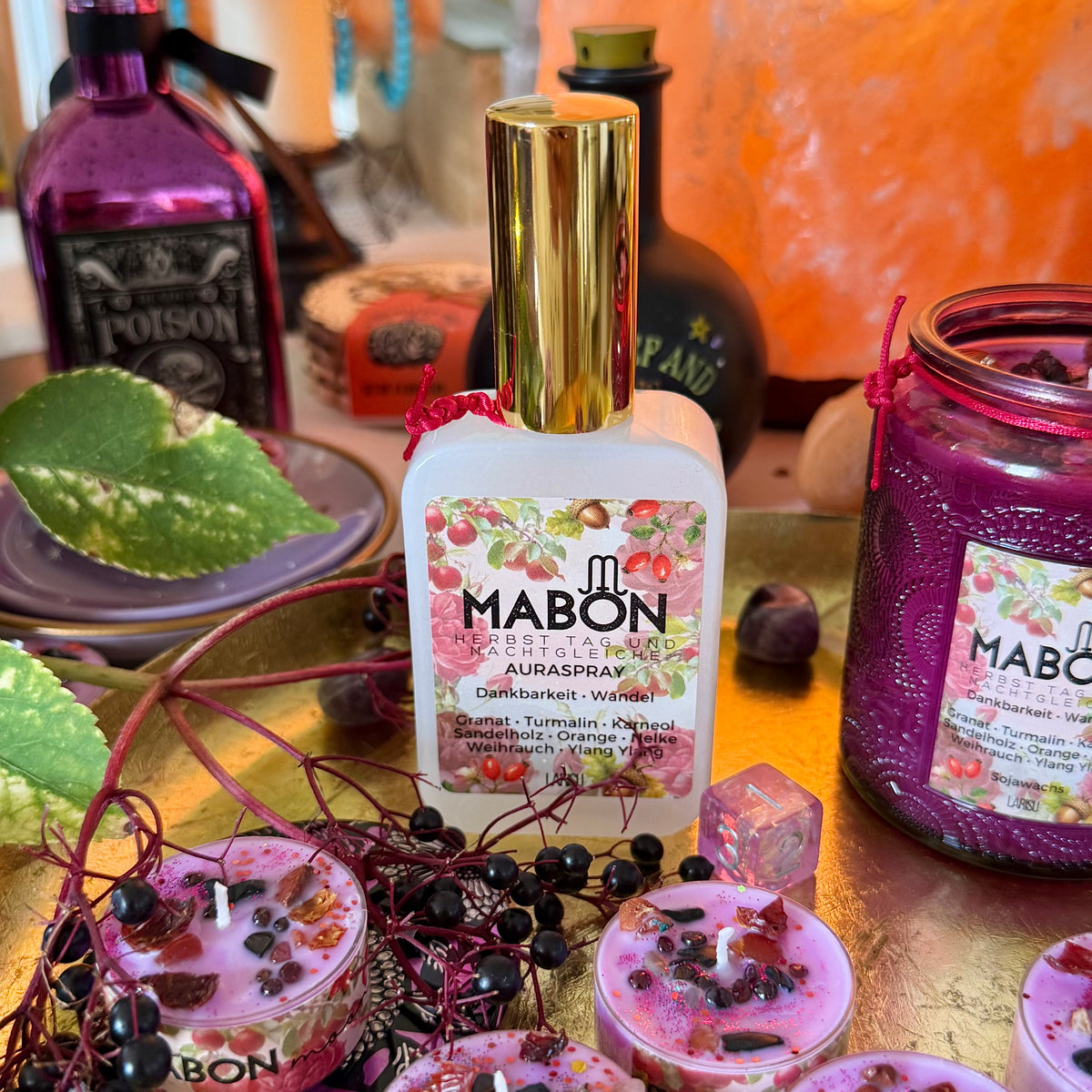 Auraspray Jahreskreisfest Mabon Herbst Tagundnachtgleiche, limitiert