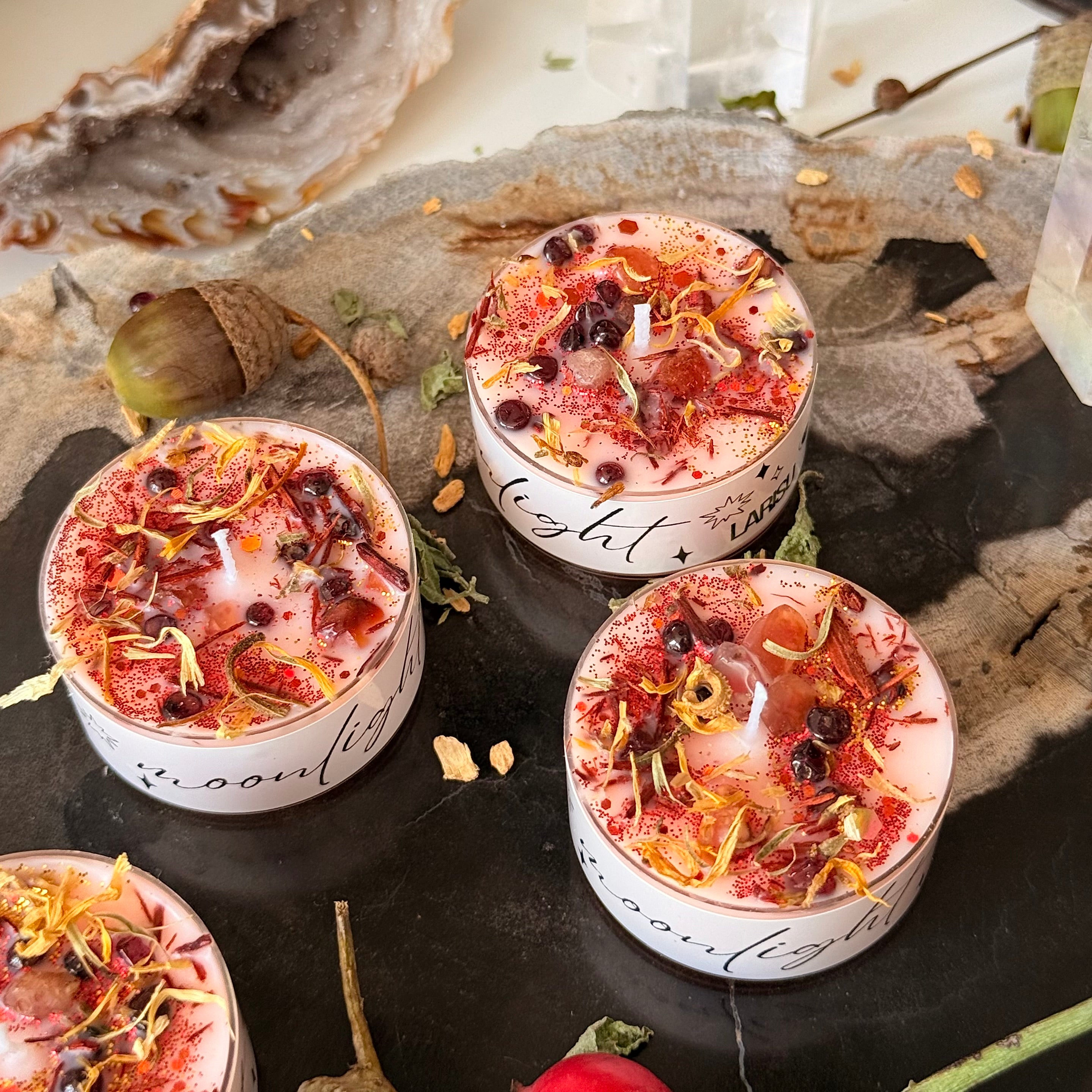Herbstzauber Moonlights mit Granat & Karneol