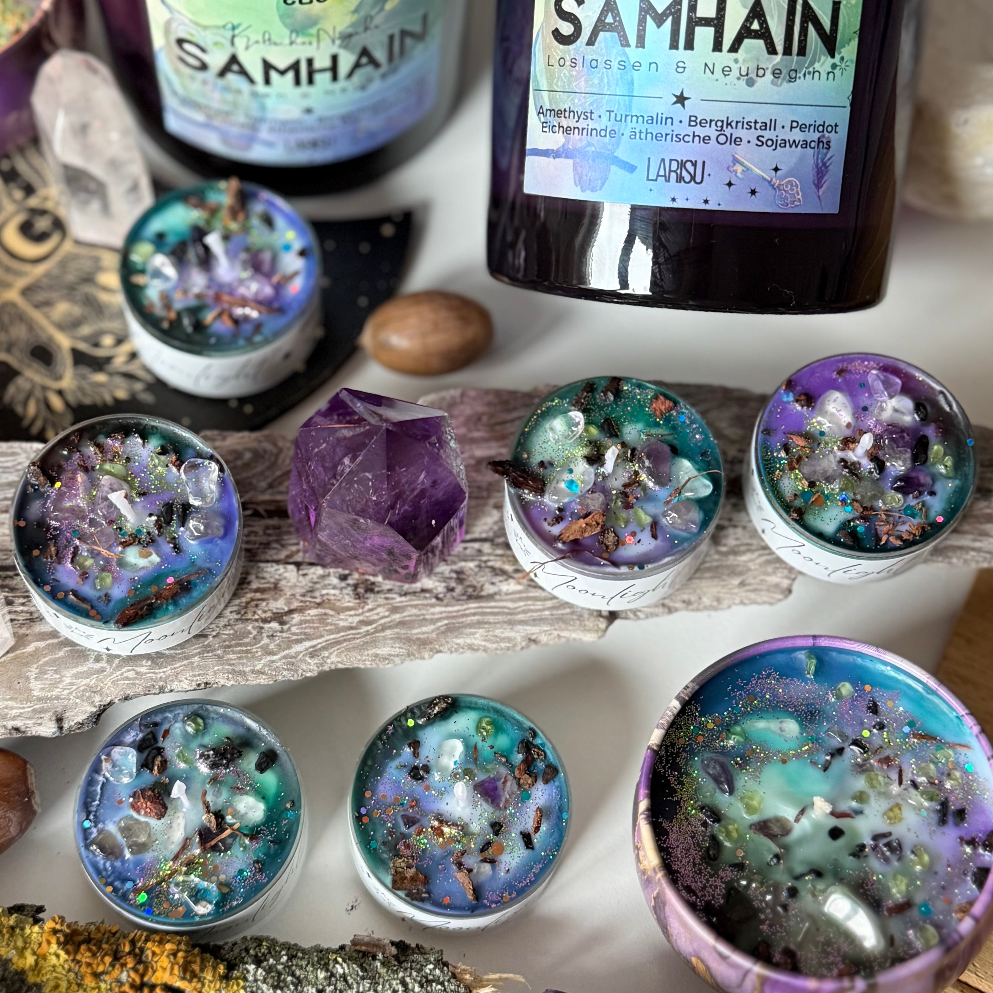 Samhain Moonlights grün-lila, limitiert