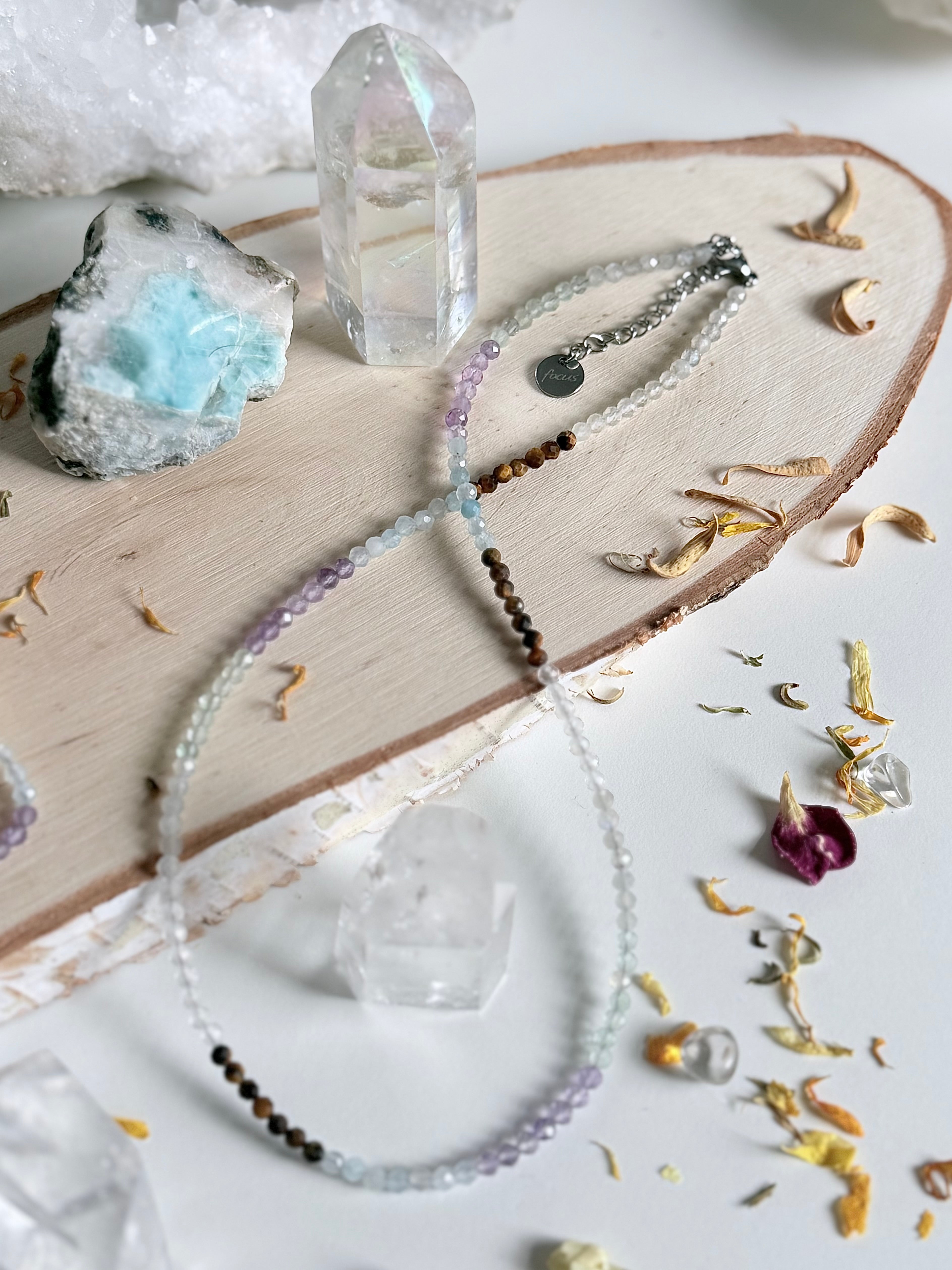 Halskette „Focus on Yourself“, verstellbar