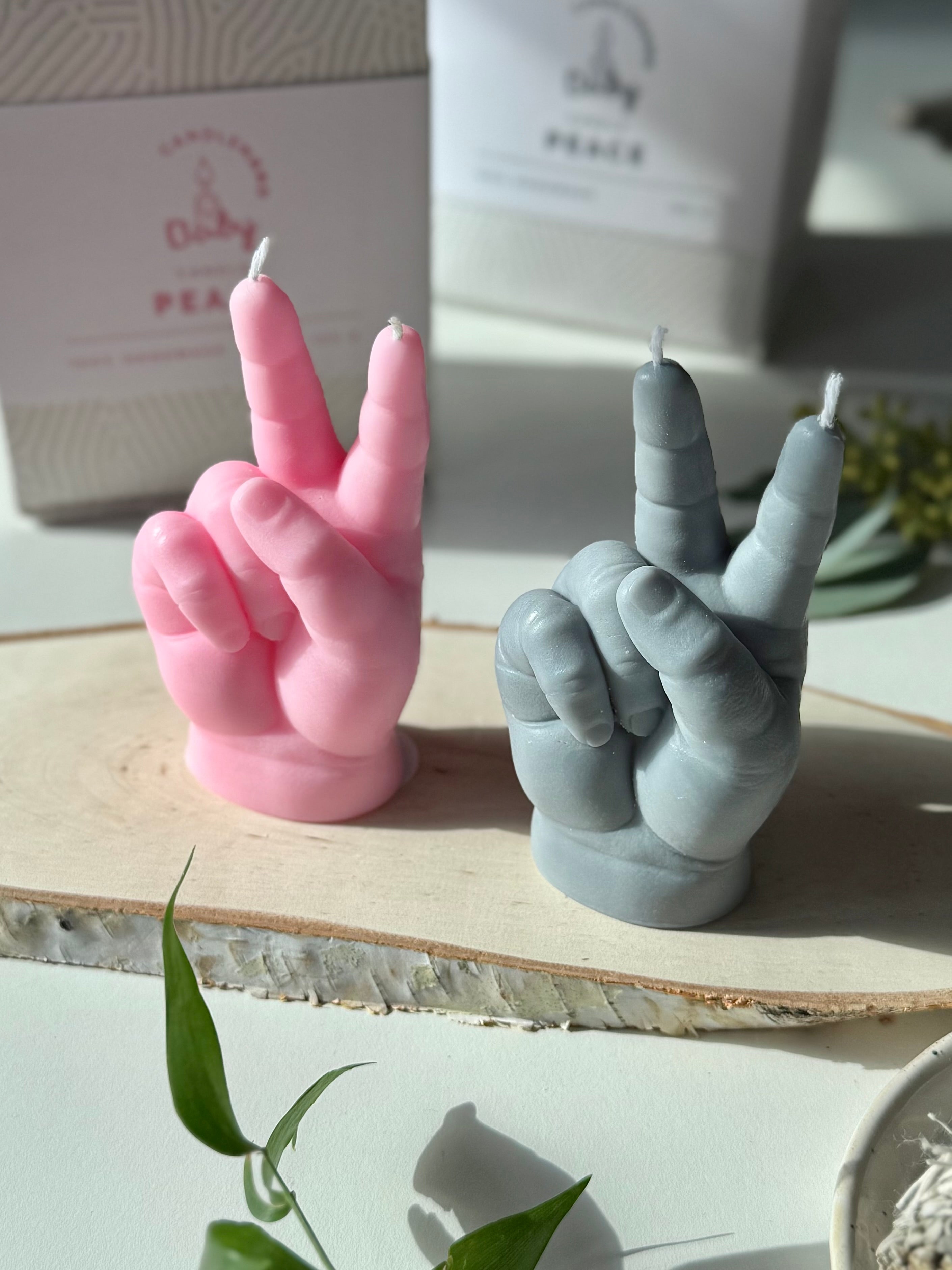 PEACE Kerze