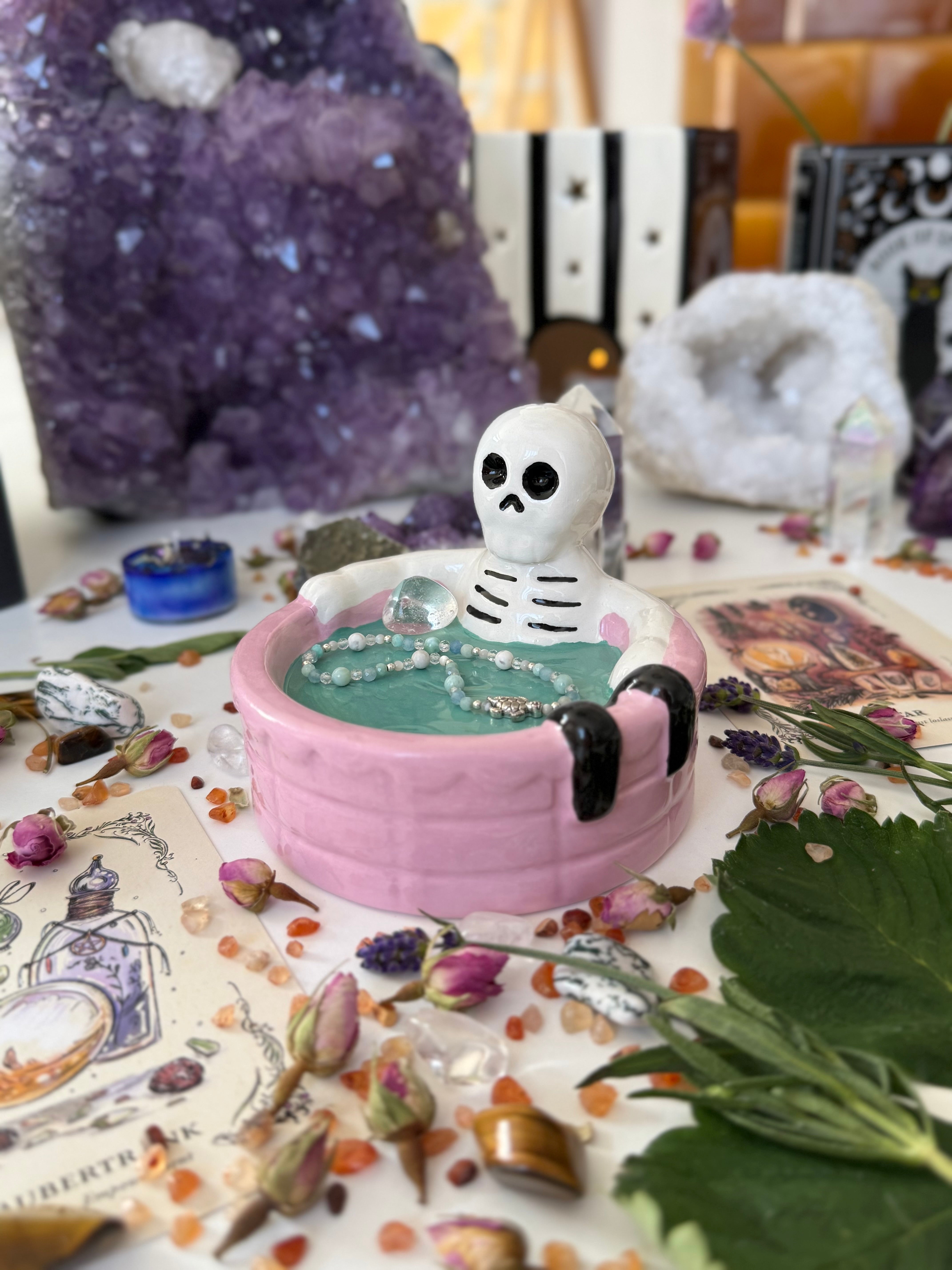 Schmuckschale „Skeleton Bath“
