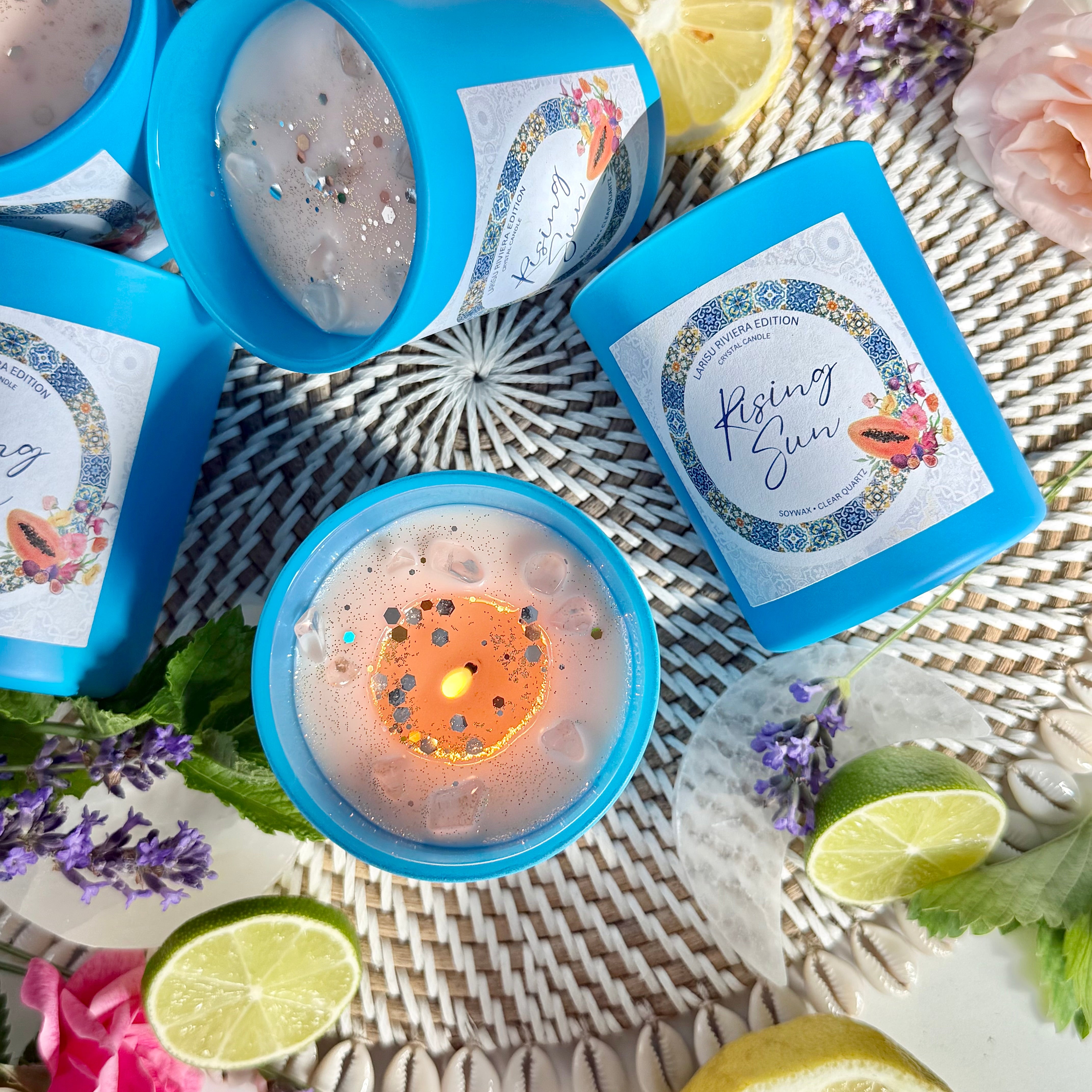 Kristallkerze "Riviera Edition", limitiert