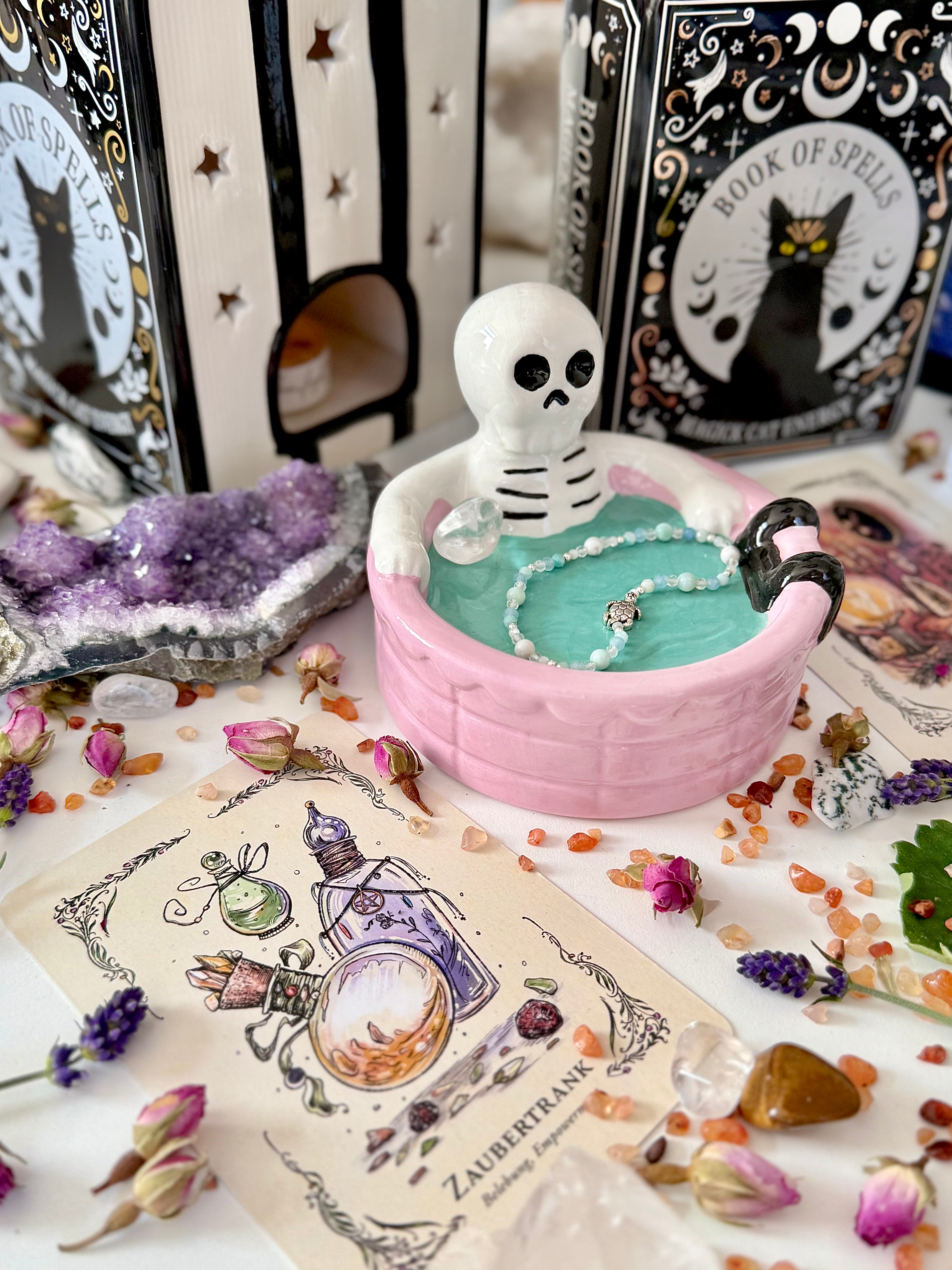 Schmuckschale „Skeleton Bath“