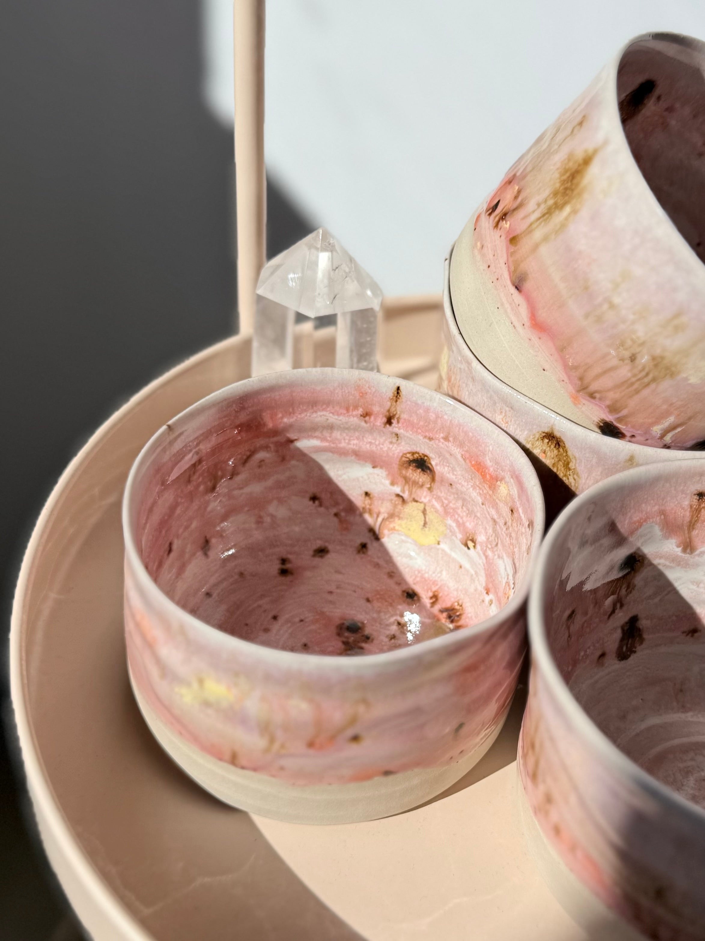 VORBESTELLUNG (4Wo Bearbeitung) Keramikbecher mit zauberhafter Glasur
