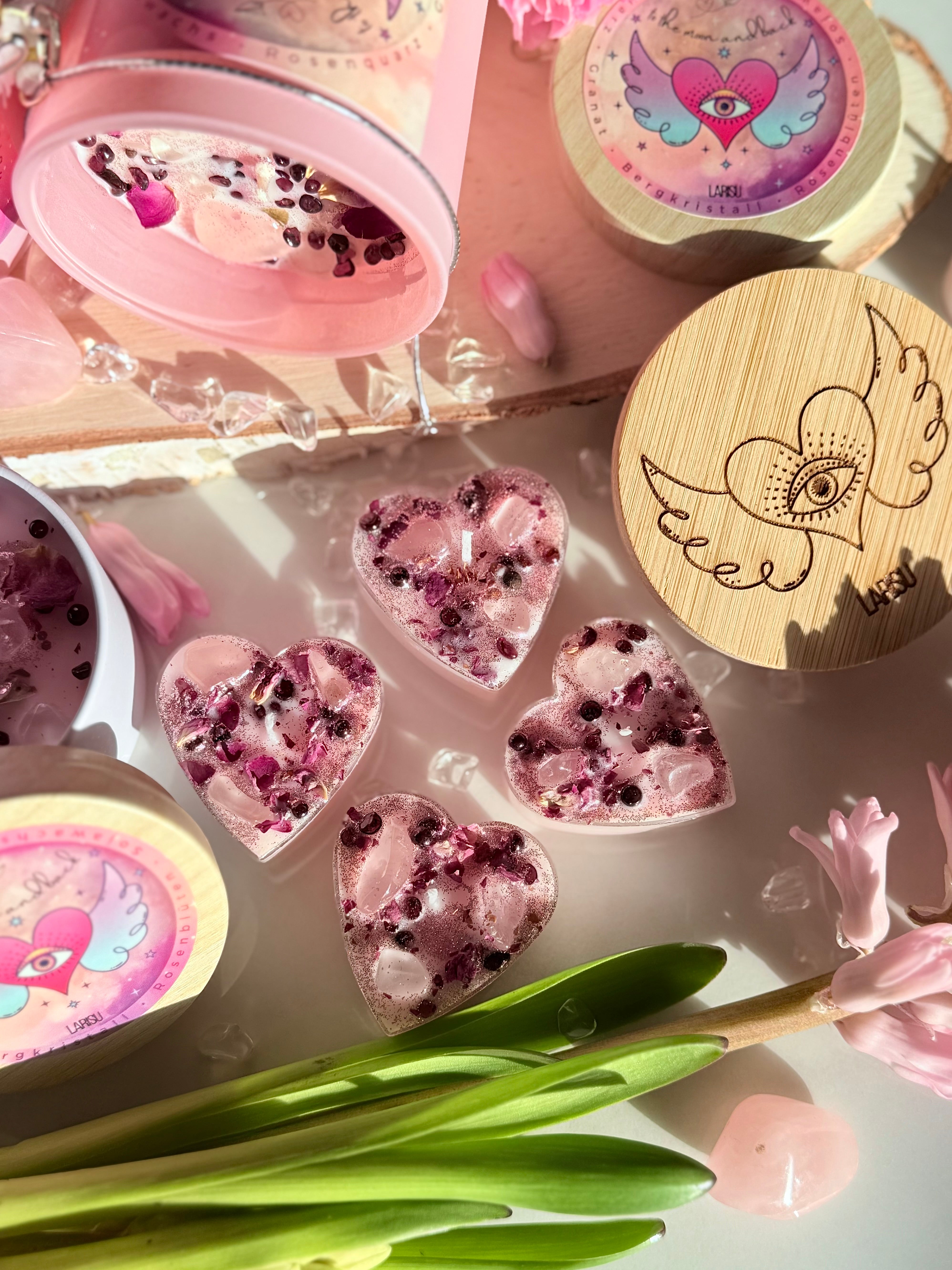 Herz Moonlights Teelichter, limitiert