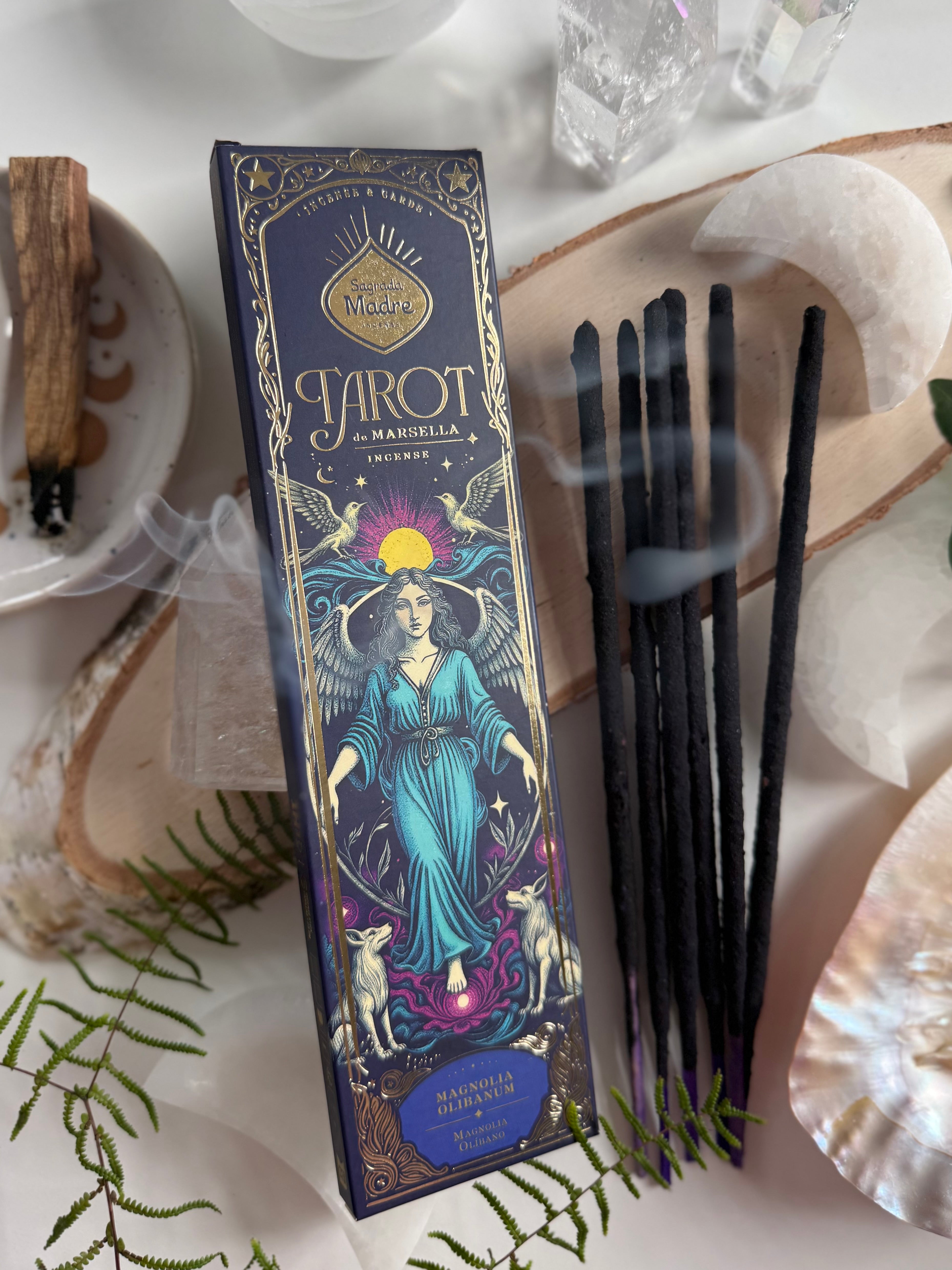 Räucherstäbchen Tarot von Marseille • Magnolie und Olibanum - Heilige Mutter