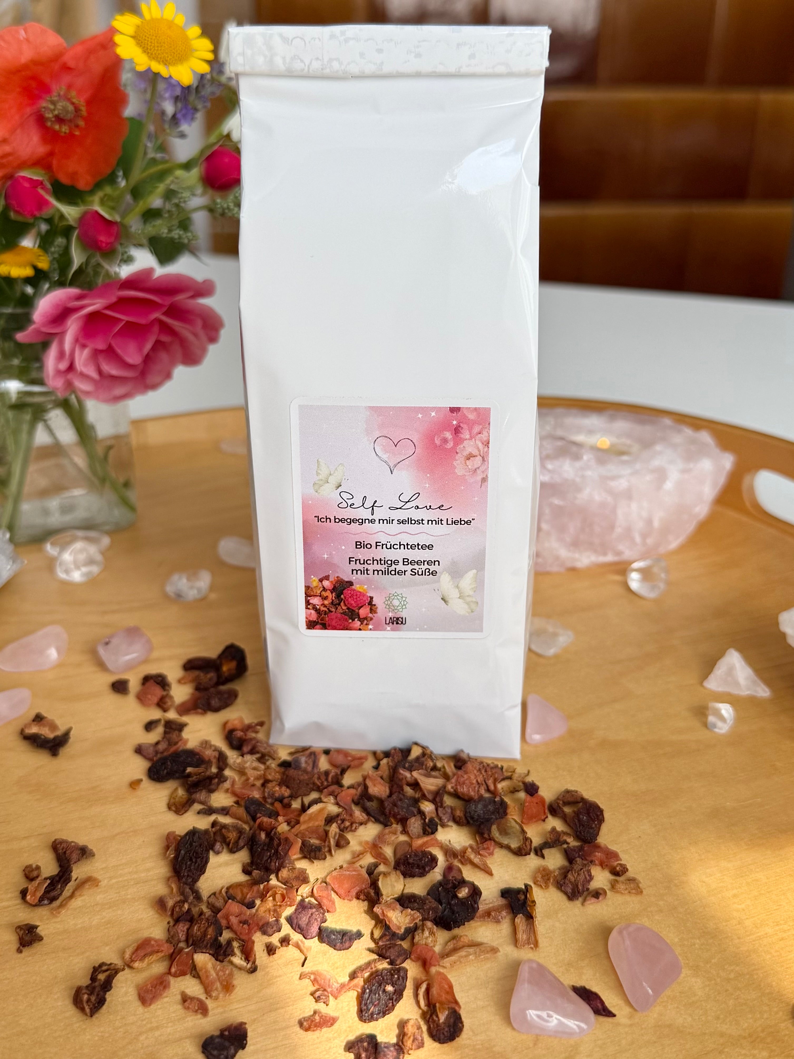 Bio Früchtetee „SELFLOVE - Ich begegne mir selbst mit Liebe“, 125g