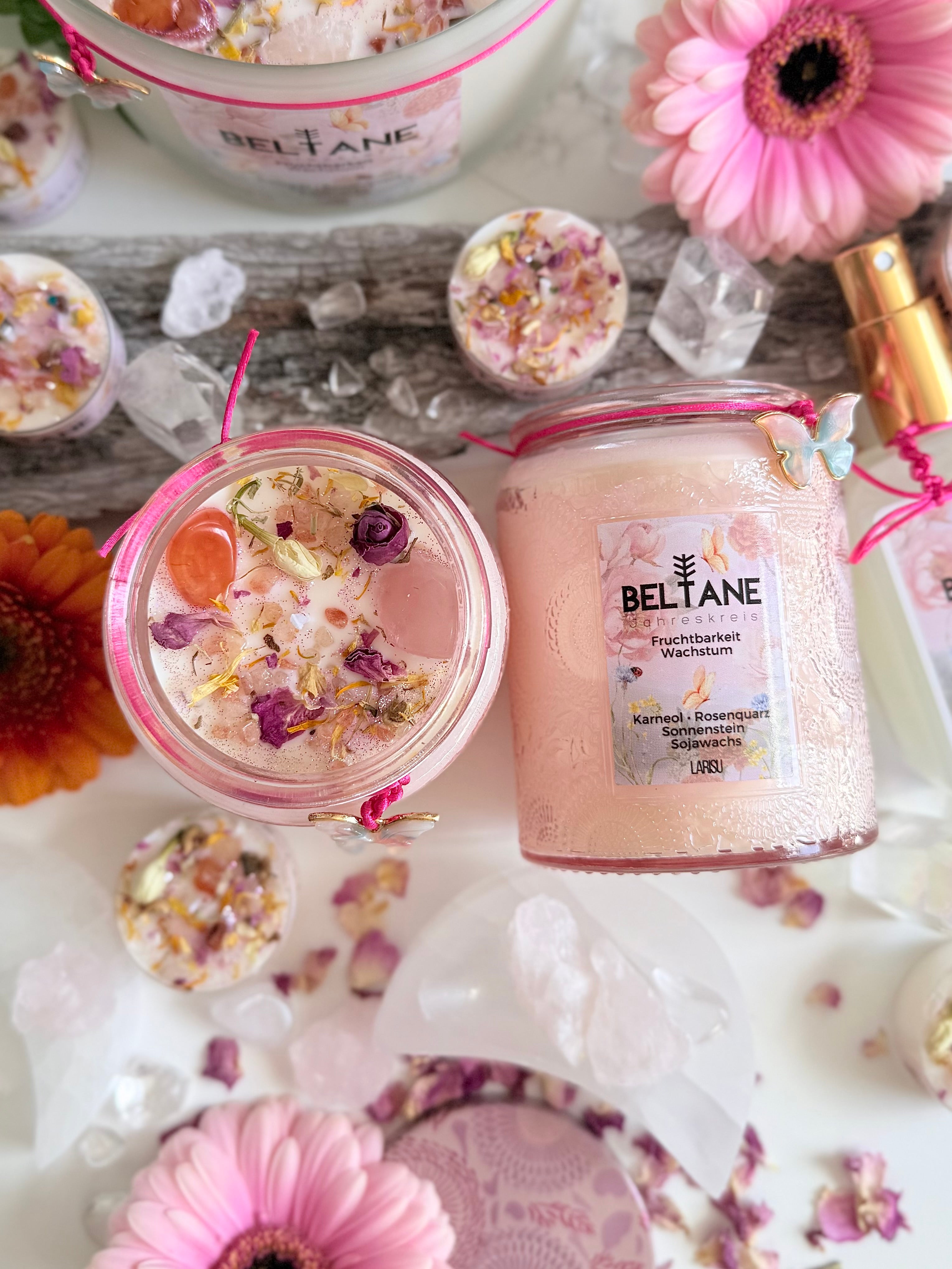 Beltane Kristallkerze, limitiert