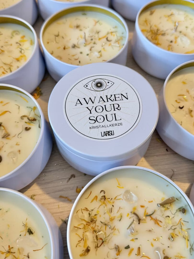 Kristallkerze AWAKEN YOUR SOUL, limitiert