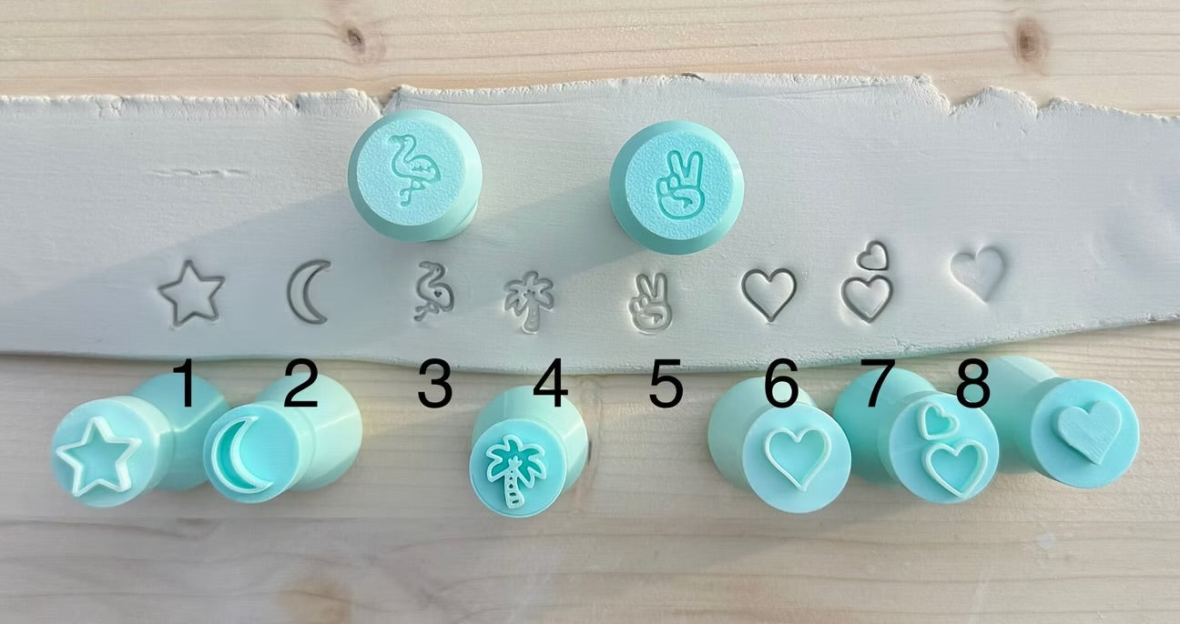 Stempel für Ton, Knete, Teig
