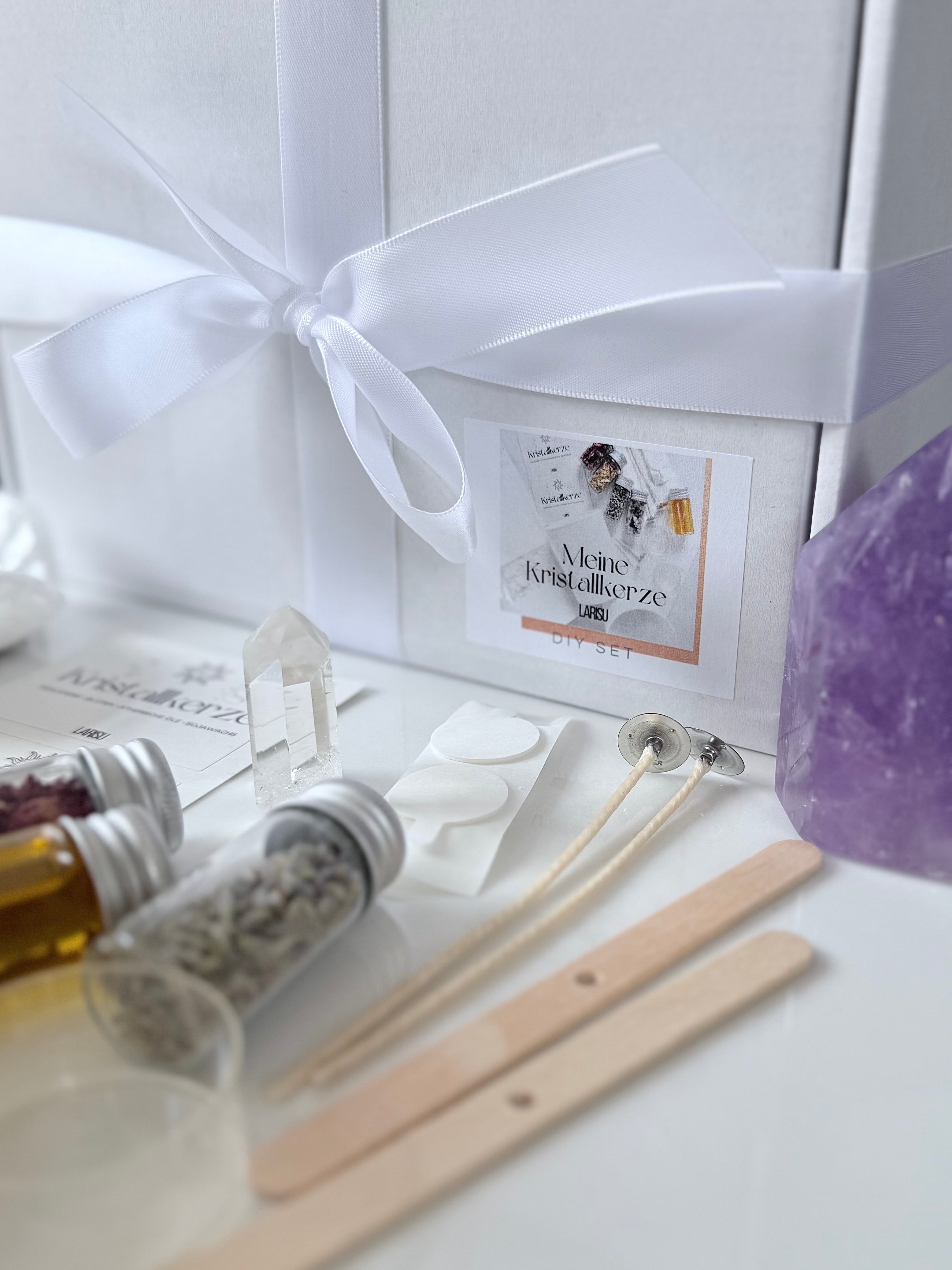 DIY Set „Meine Kristallkerze“ selber gießen