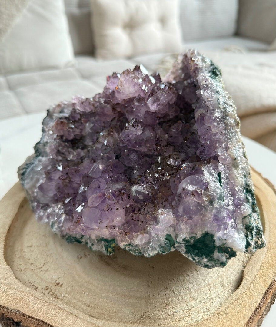 Amethyst Drusenstück Einzelstück