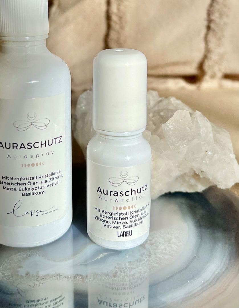 Aura Roller Auraschutz mit Bergkristall